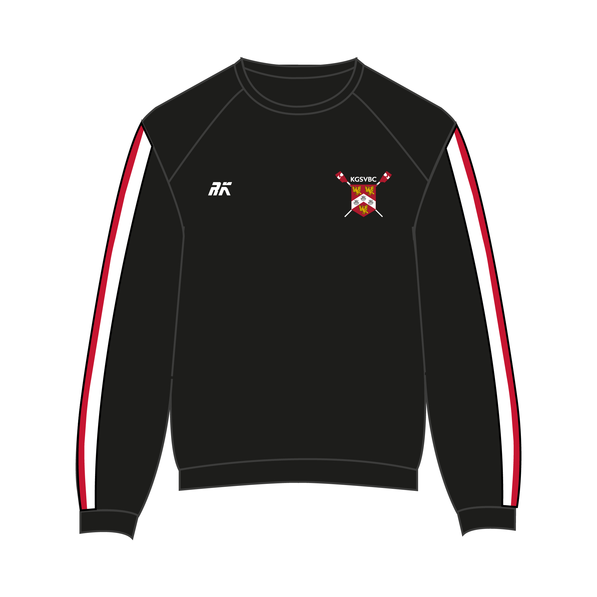 KGSVBC Stripe Sweatshirt