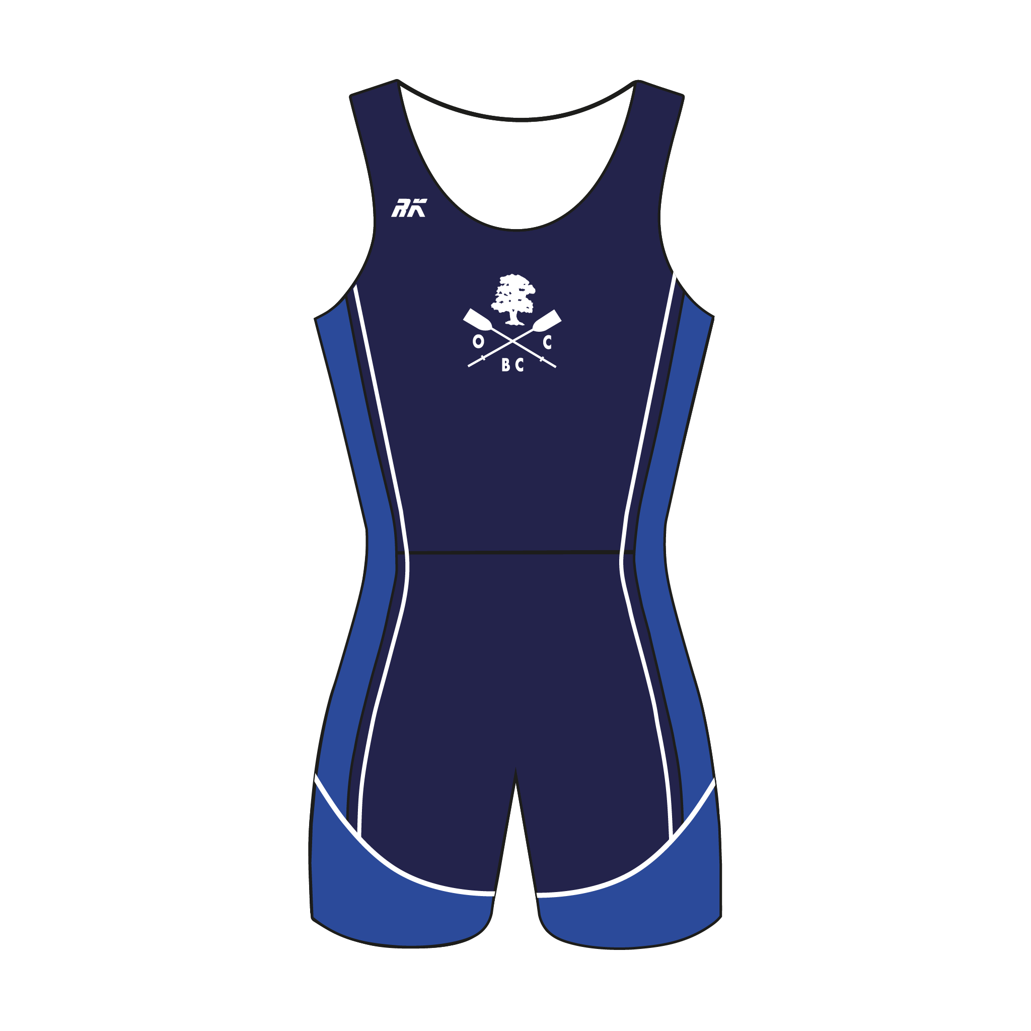 Old Canfordian Boat Club Navy, Blue and White AIO