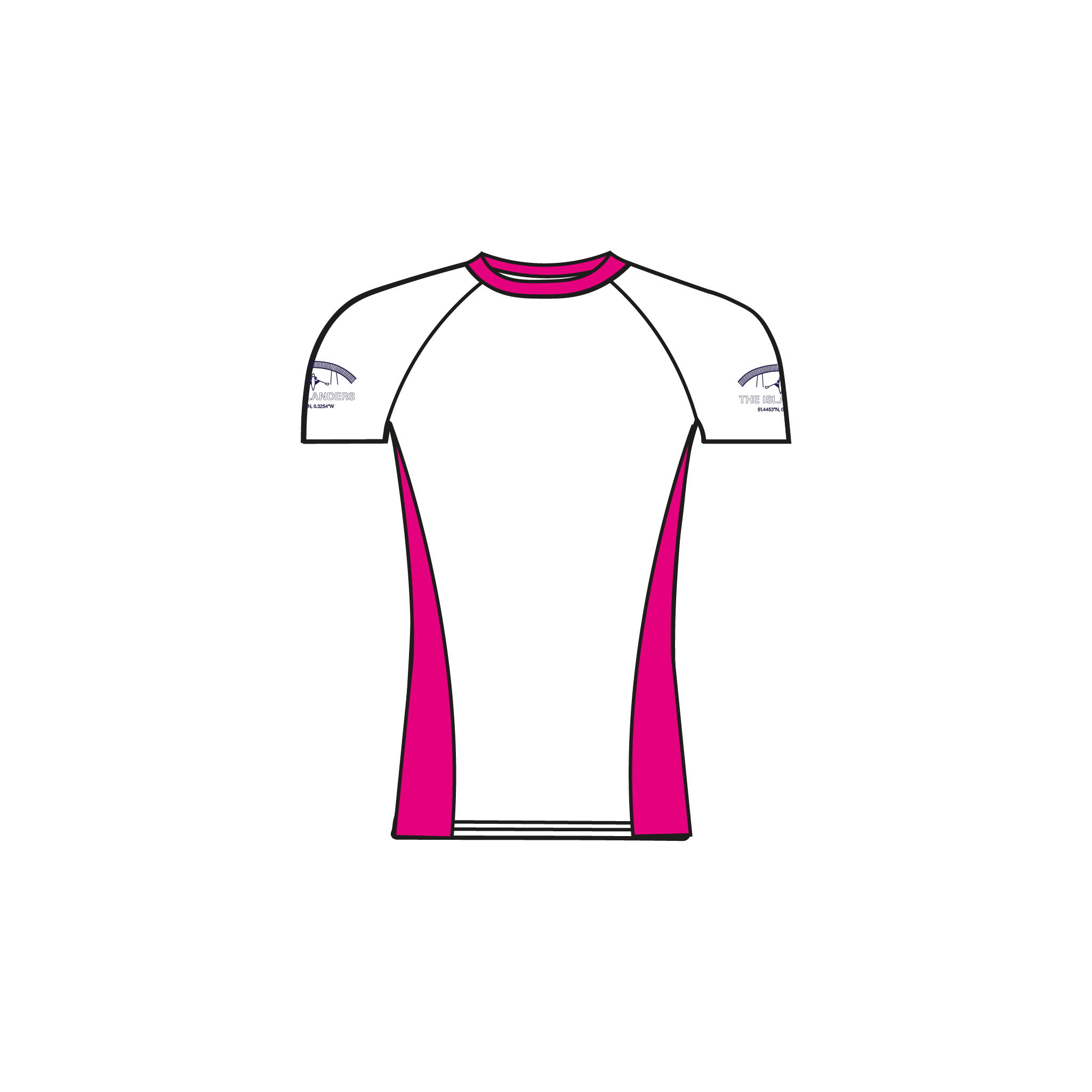 Twickenham Islanders Short Sleeve Base-Layer 1