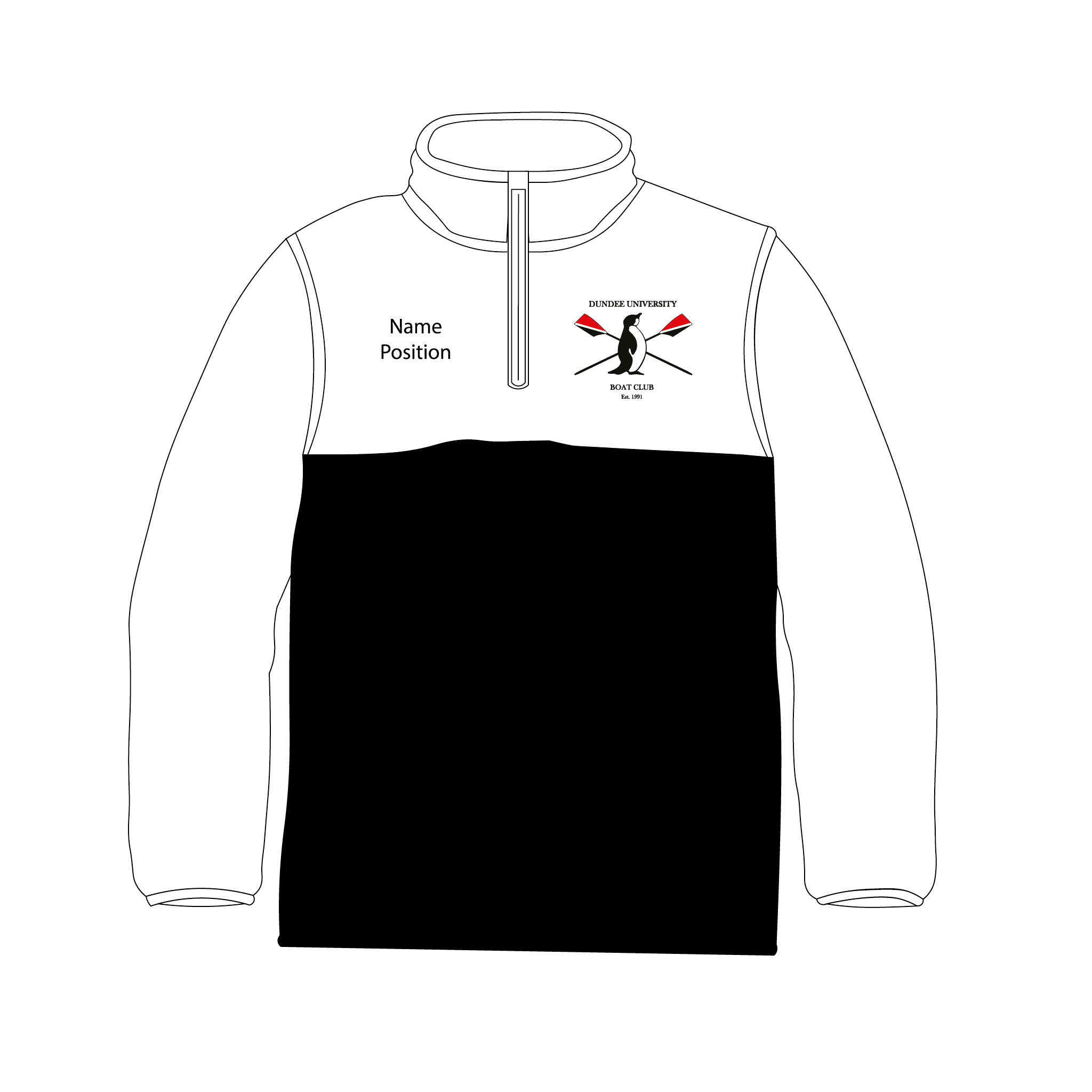 Dundee University BC Committee Fleece