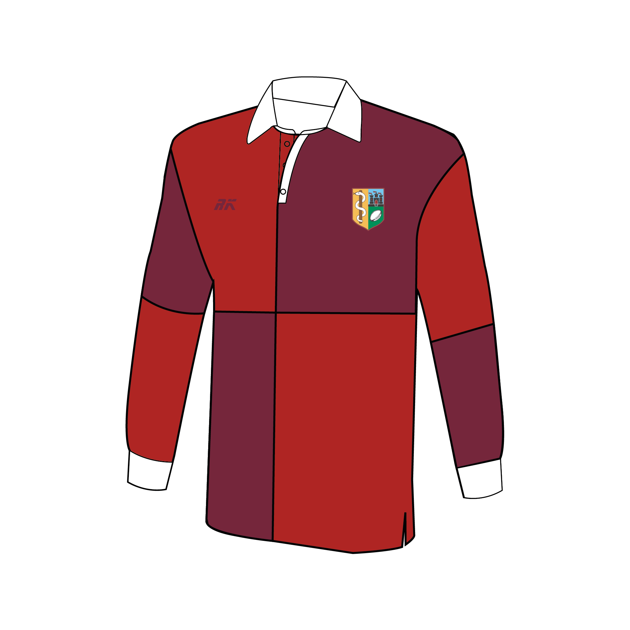 Edinburgh University Medic RFC Casual Rugby Shirt
