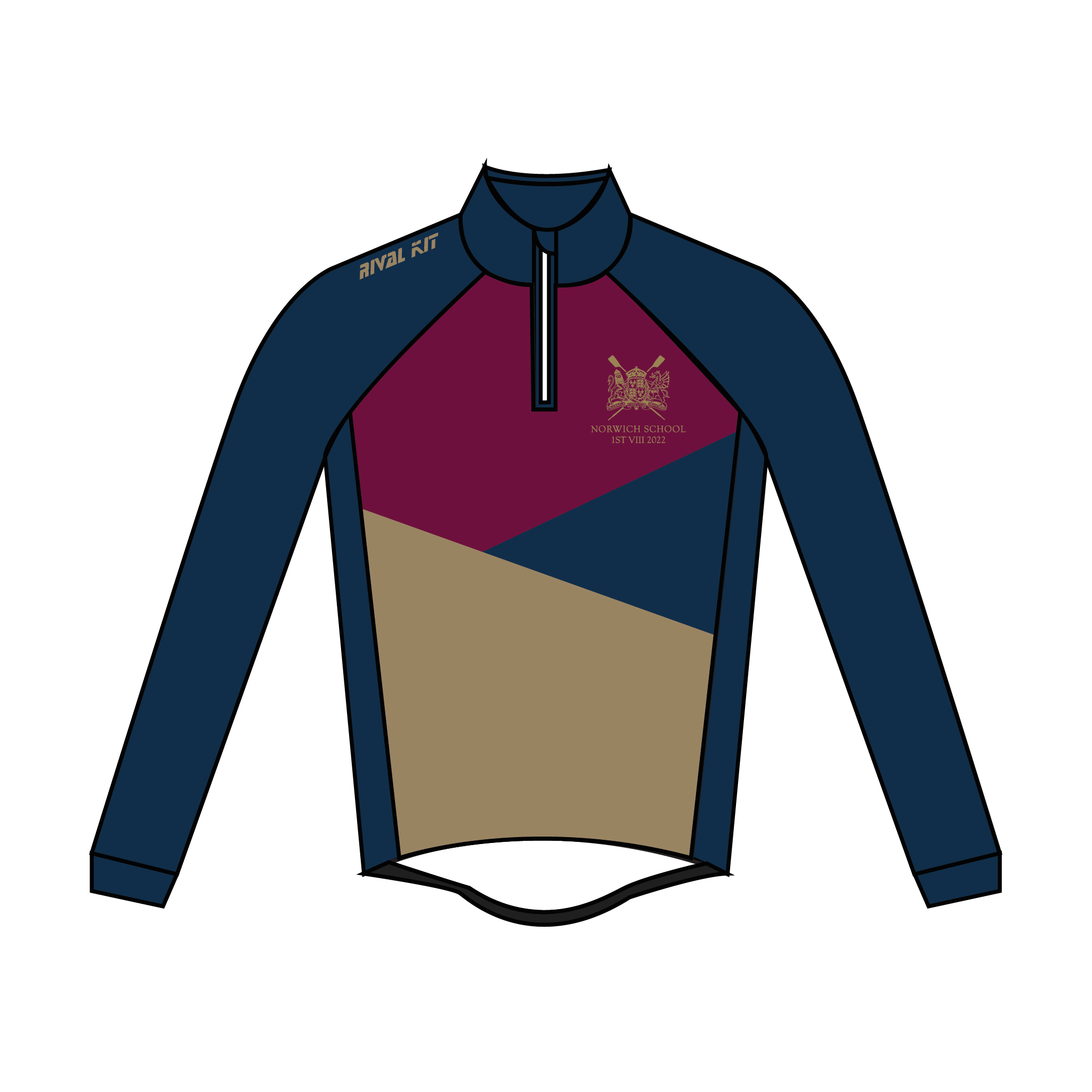 NSBC 1st VIII Splash Jacket