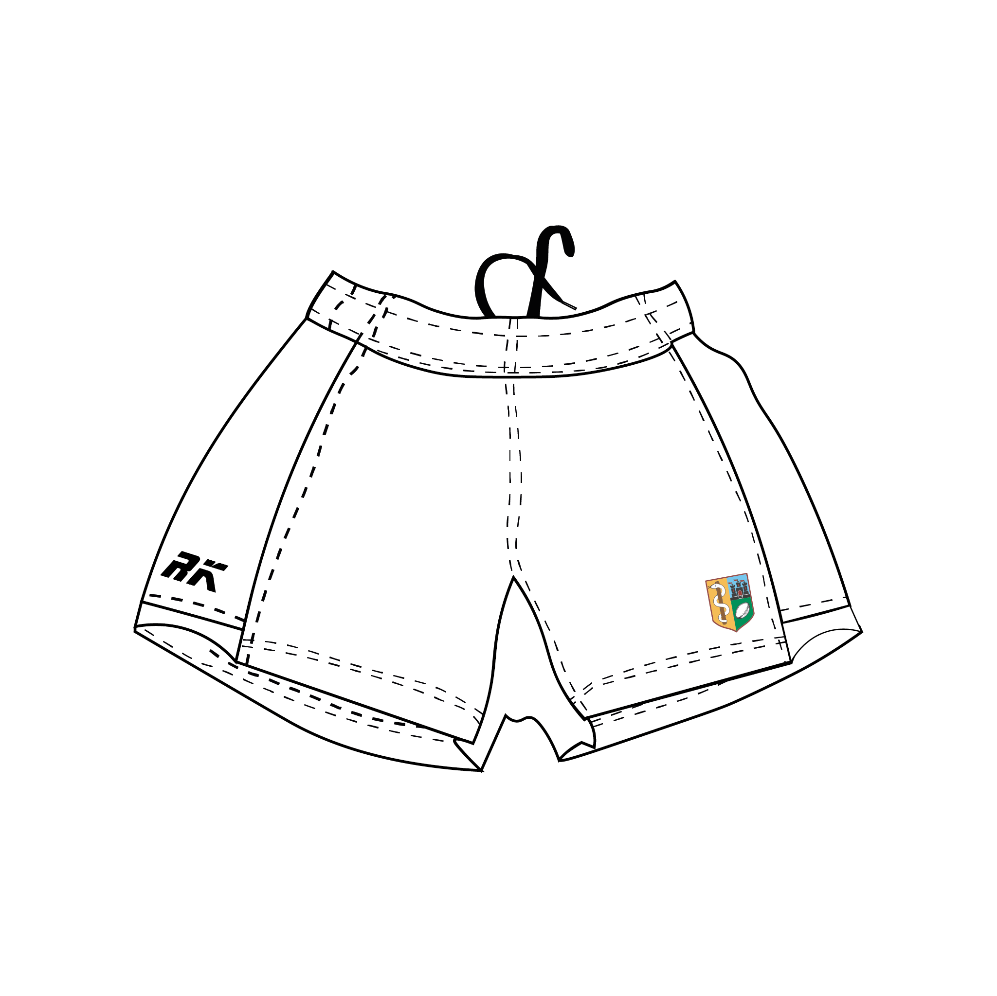 Edinburgh University Medic RFC Rugby Shorts