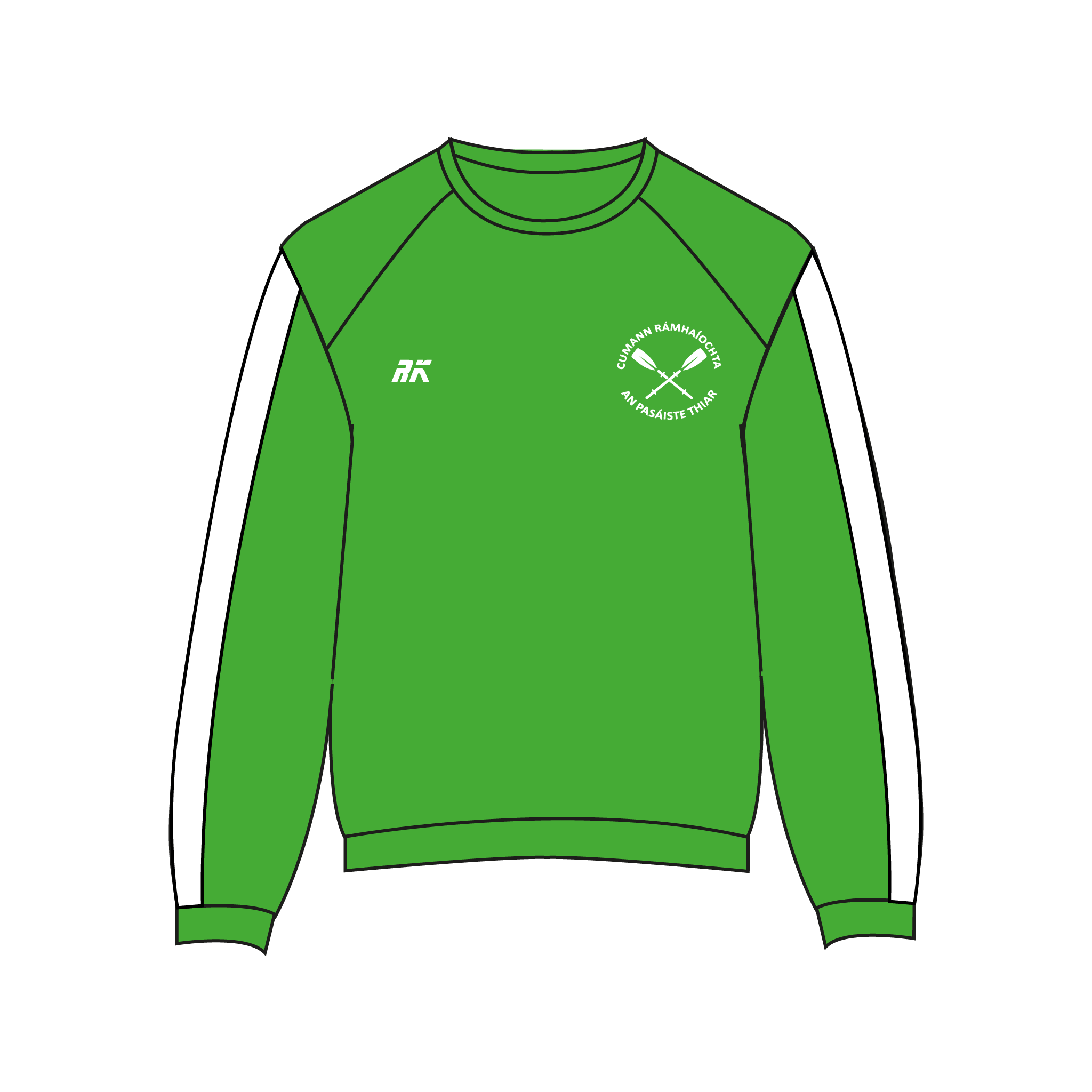 Passage West Rowing Club Green Sweatshirt