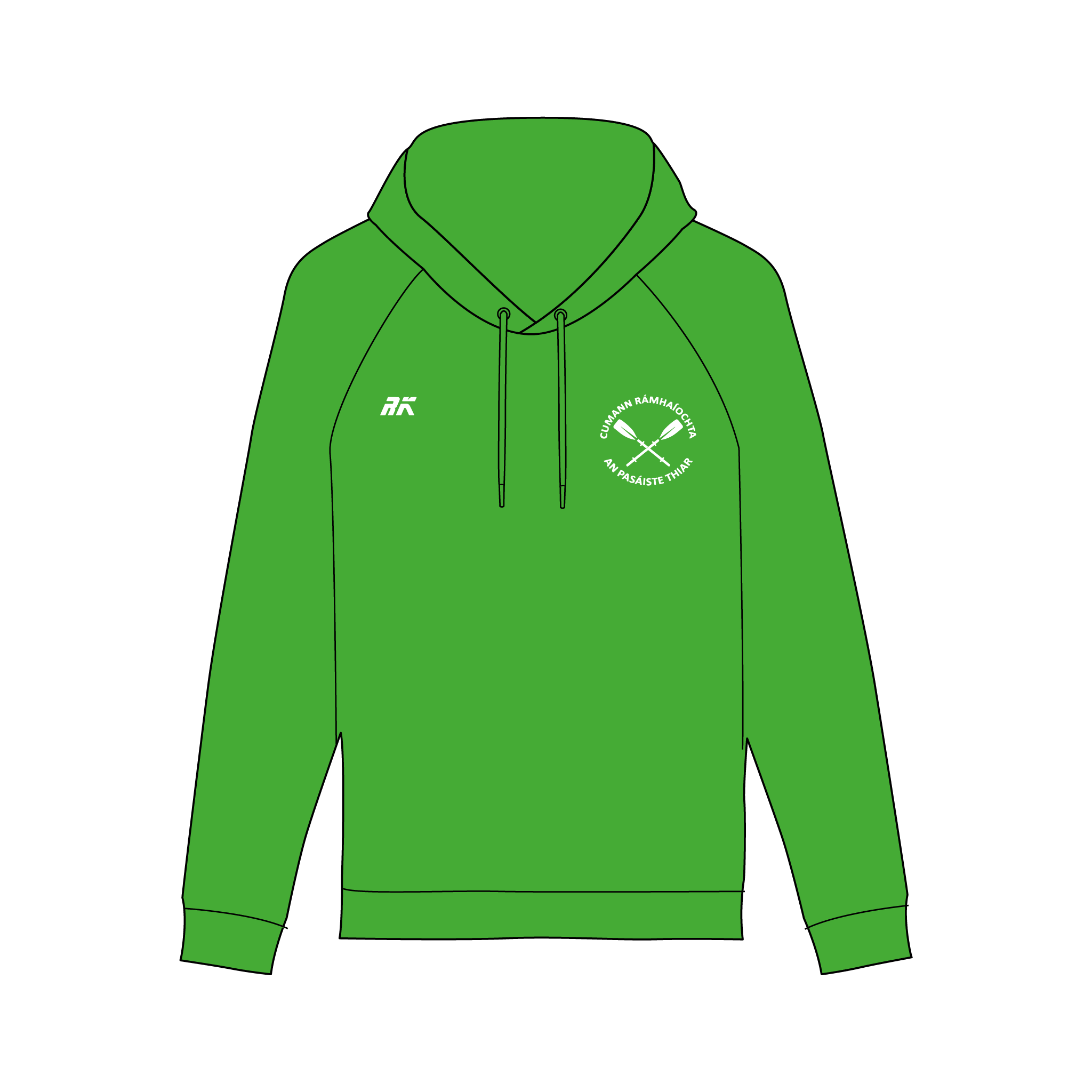 Passage West Rowing Club Green Hoodie