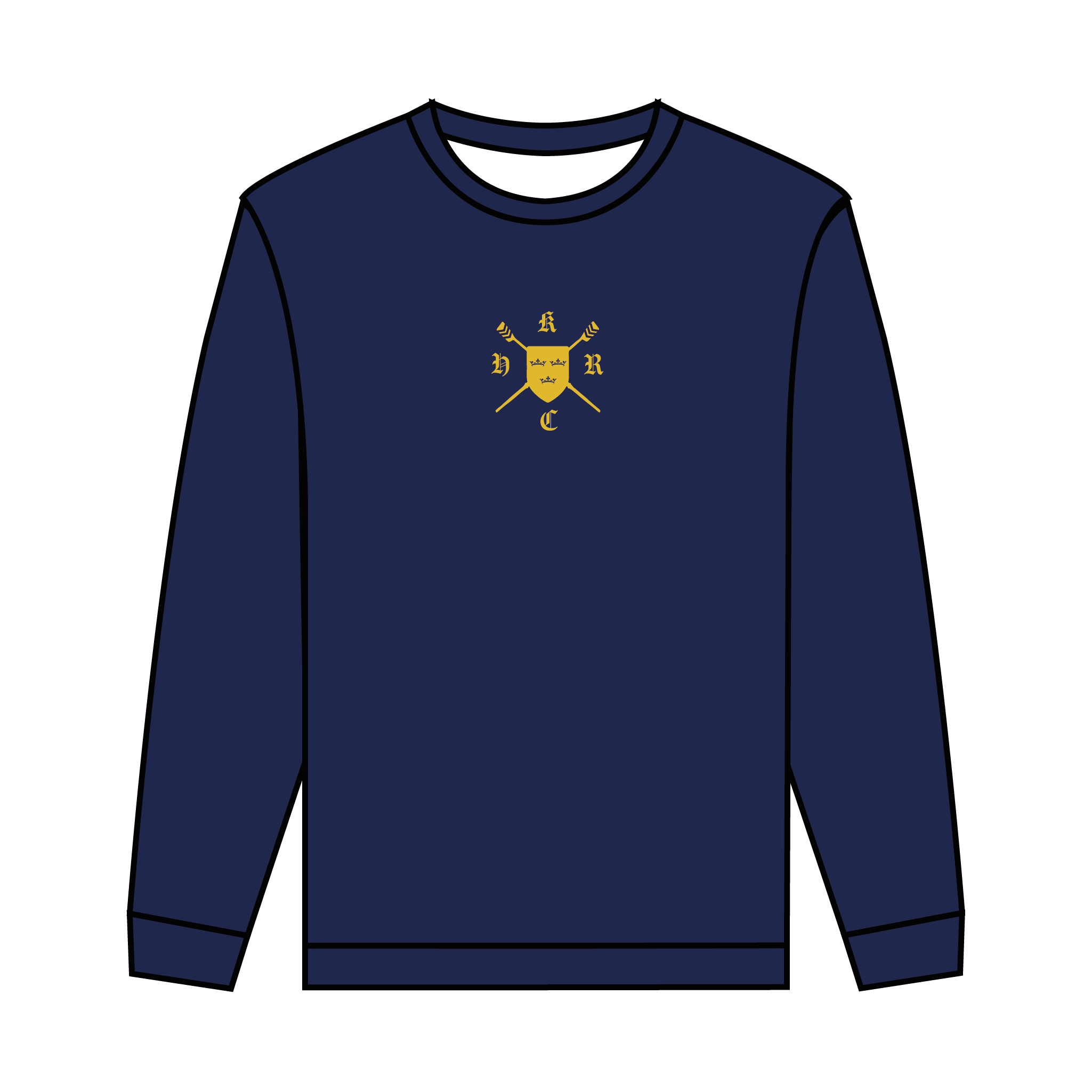 Hull Kingston Rowing Club Casual Long Sleeve T-Shirt