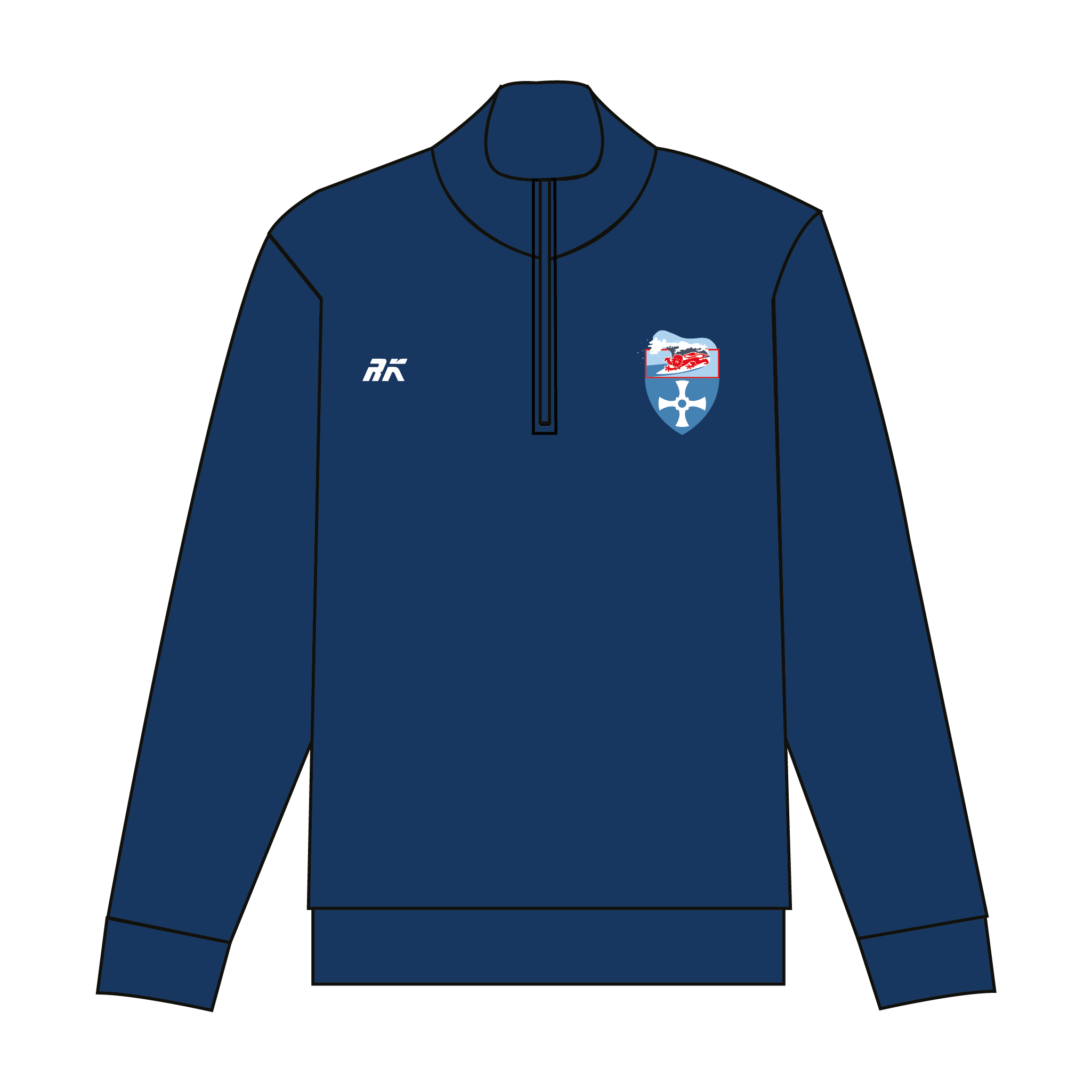 Newcastle Surf Club Q-zip