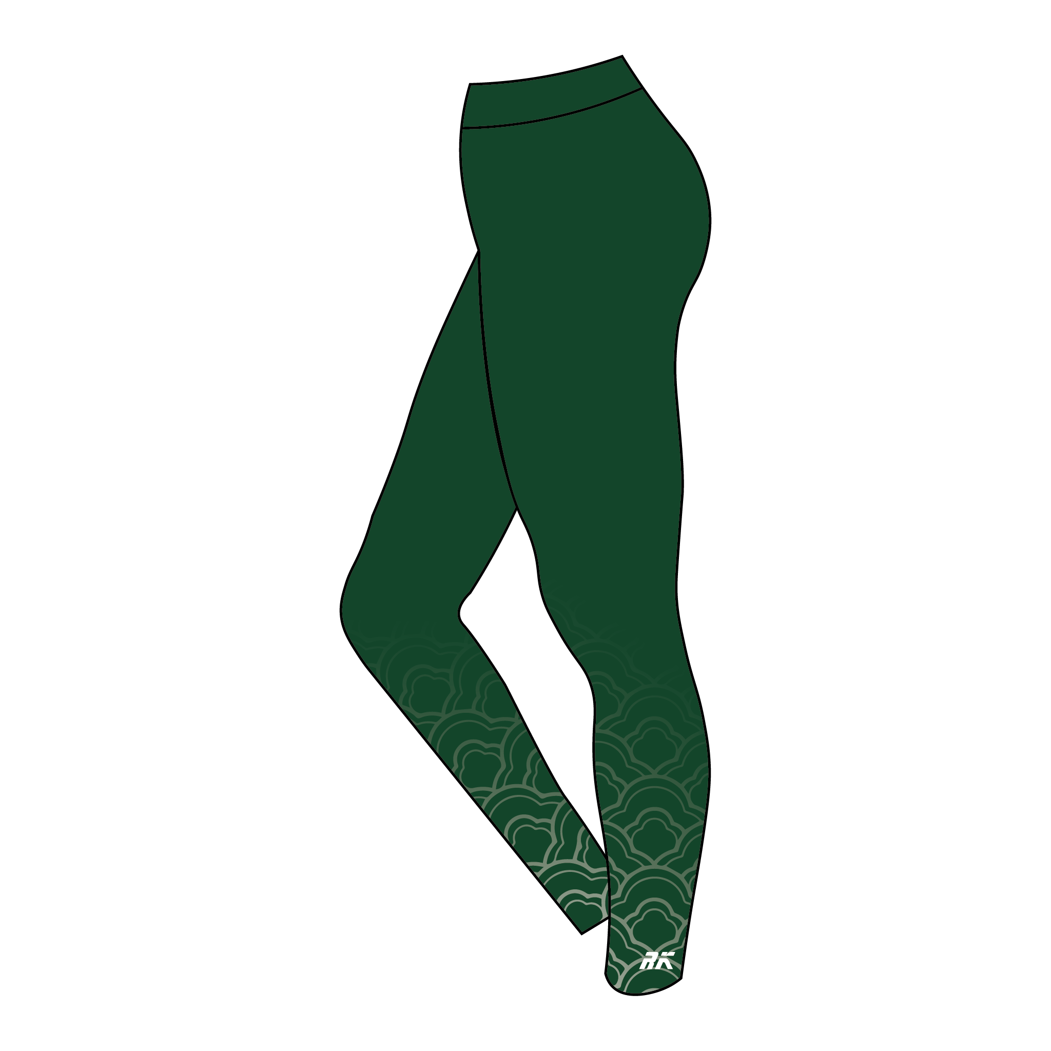 Three River Serpents Leggings