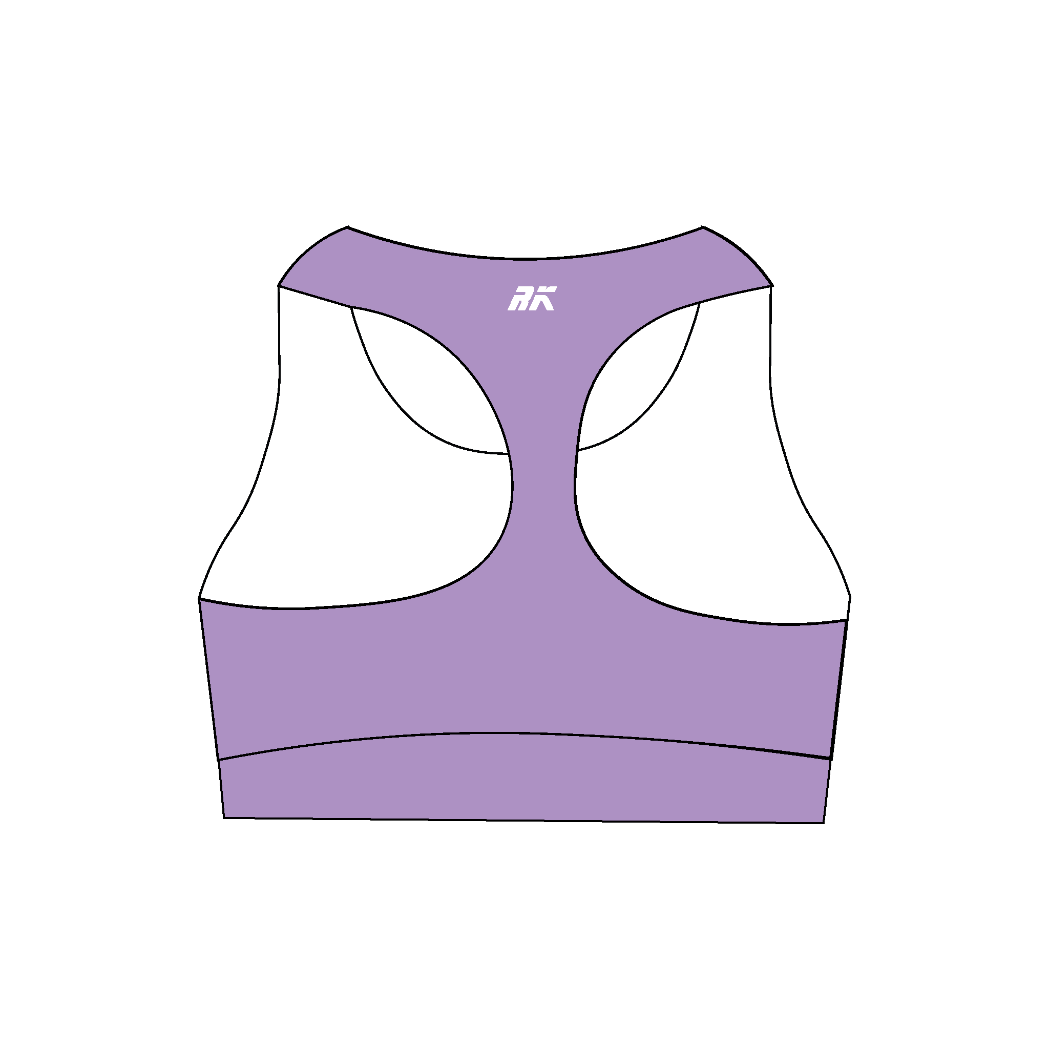 Durham University Boat Club Sports Bra Design 2