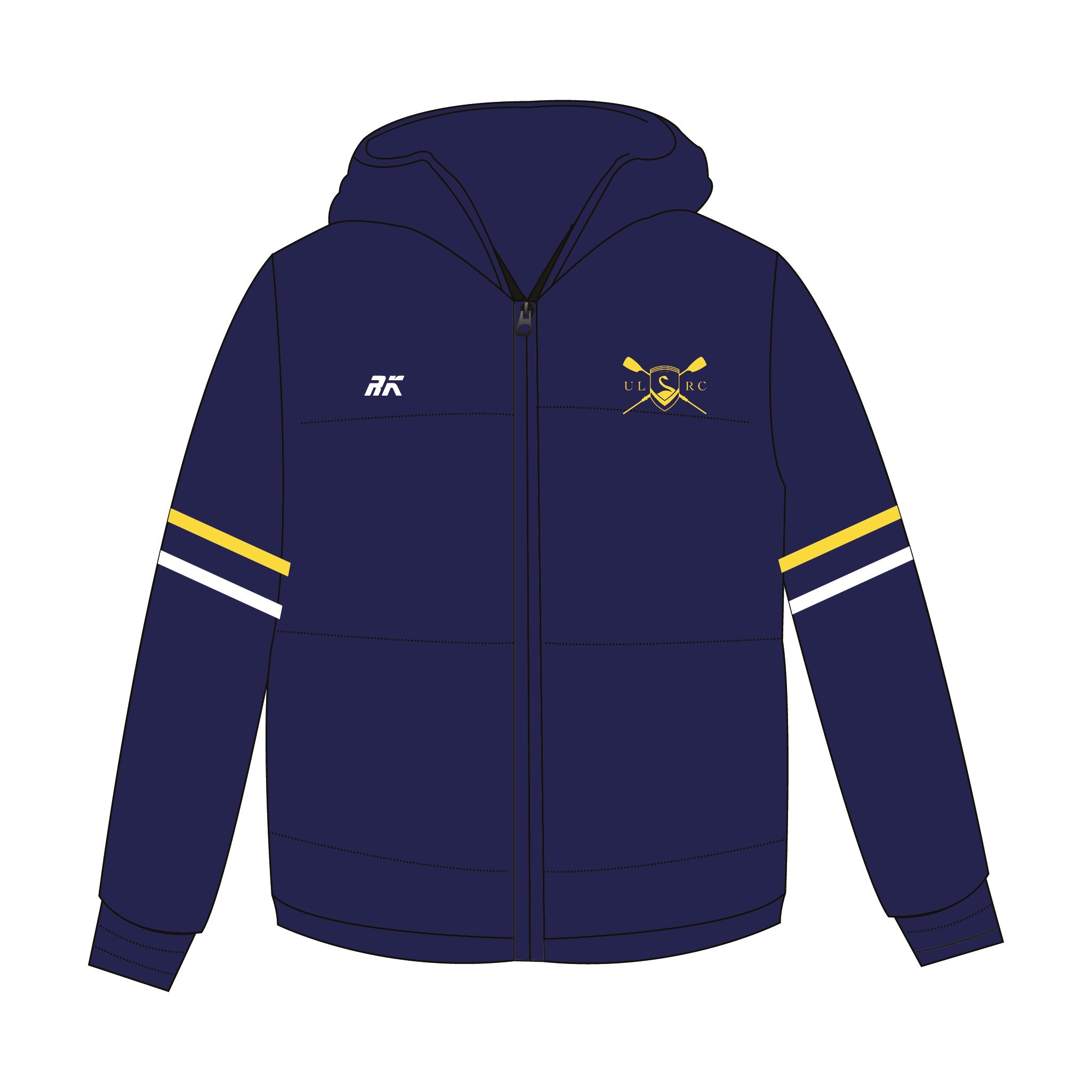 University of Lincoln RC Puffa Jacket – RIVAL KIT