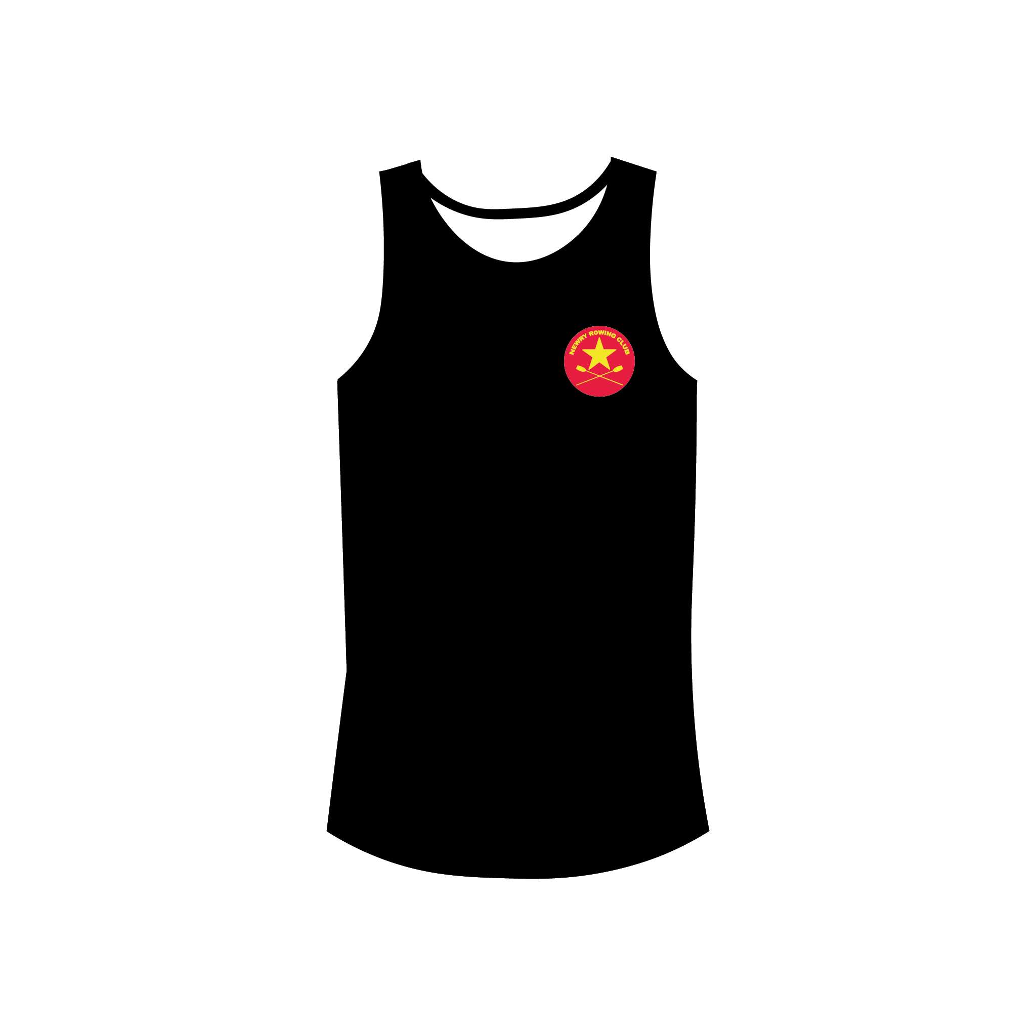 Newry RC Black Gym Vest
