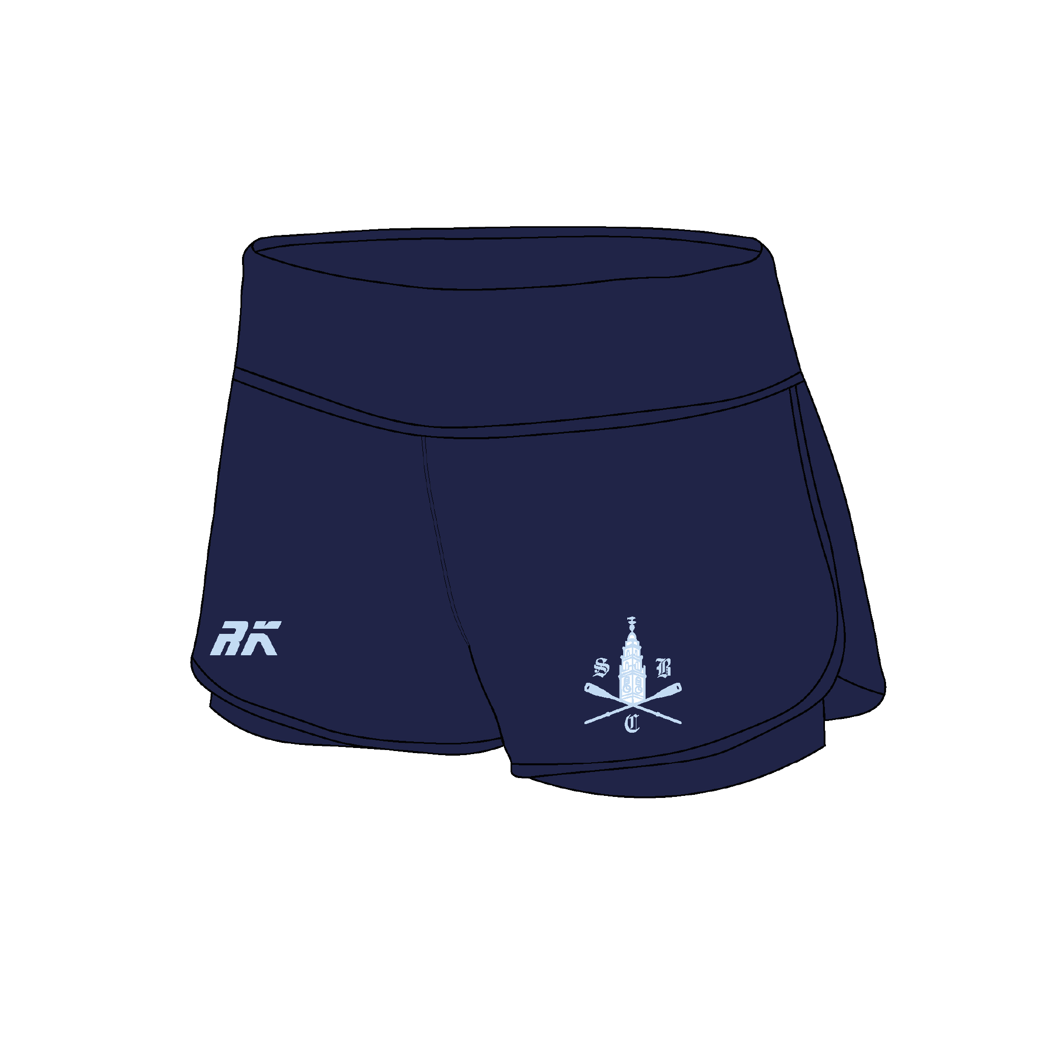 Shandon Boat Club Female Gym Shorts