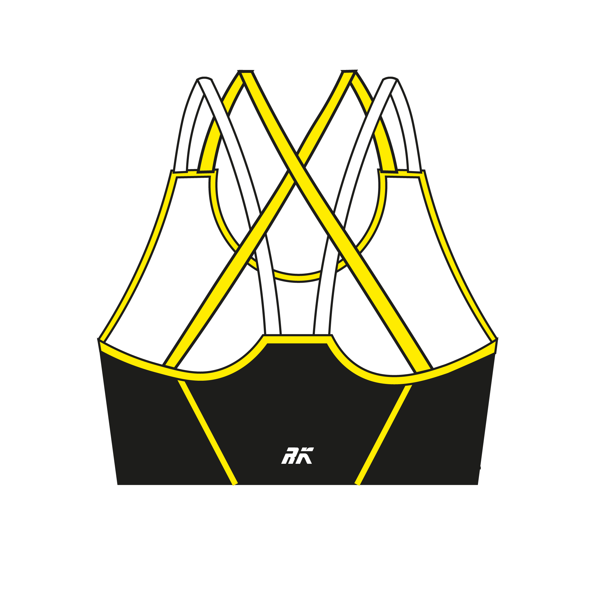Judge Business School Boat Club Strappy Sports Bra
