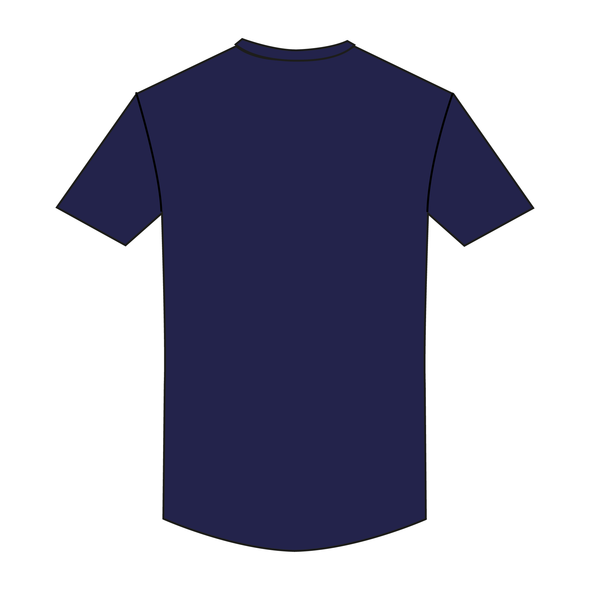 George Washington Men's Rowing Navy Casual T-Shirt