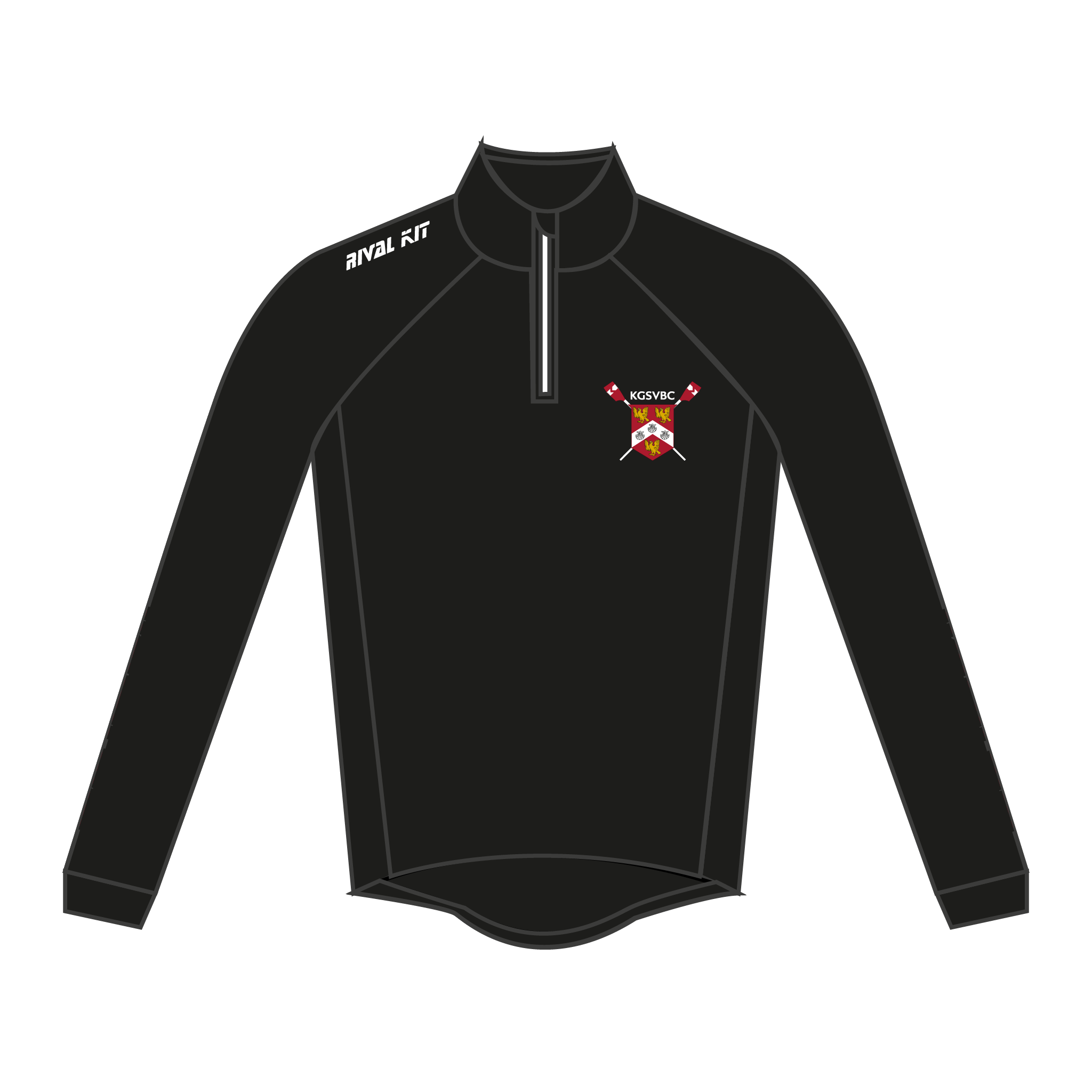 KGSVBC Black Thermal Splash Jacket