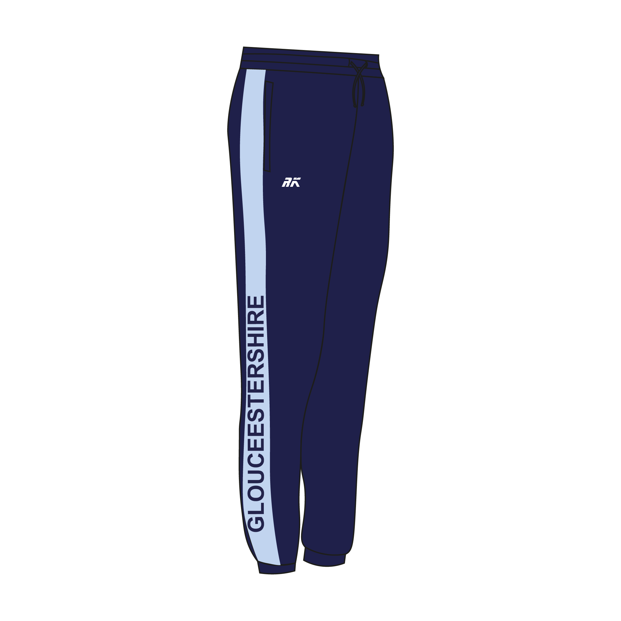 University of Gloucestershire Rowing Club Bespoke Joggies