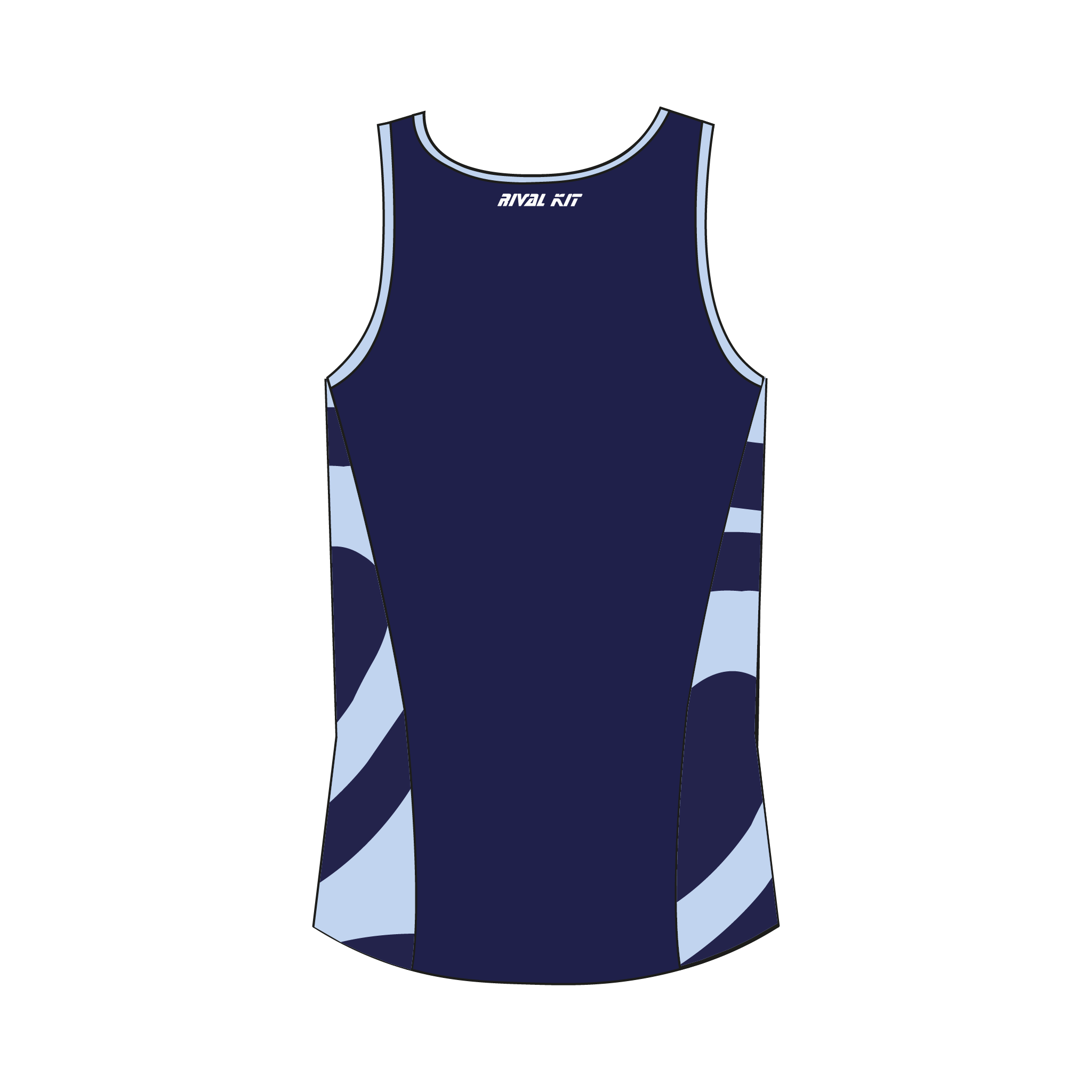 University of Gloucestershire Rowing Club Pattern Gym Vest