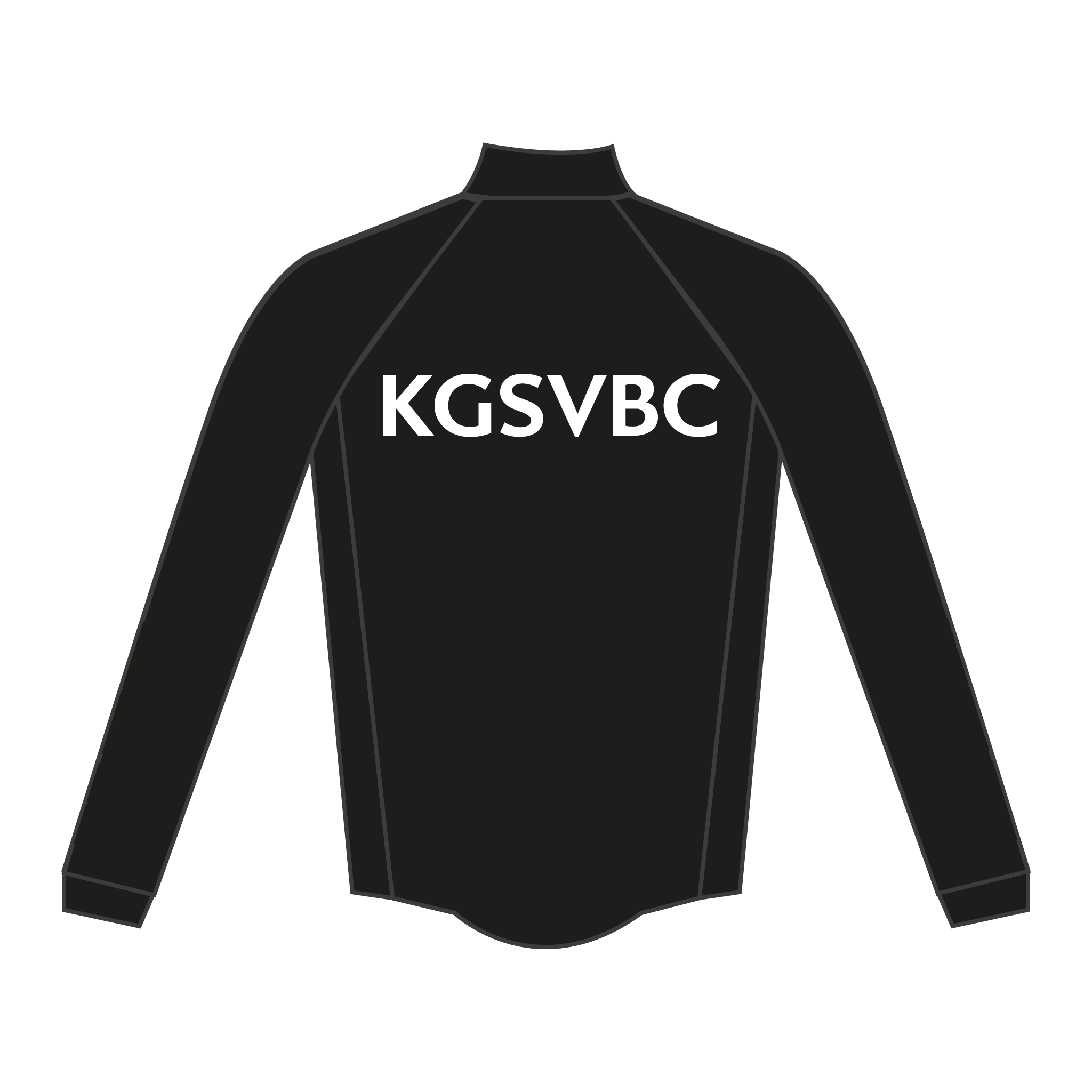 KGSVBC Black Thermal Splash Jacket