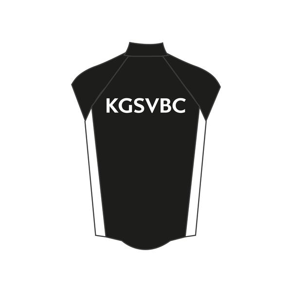 KGSVBC Black and White Thermal Gilet