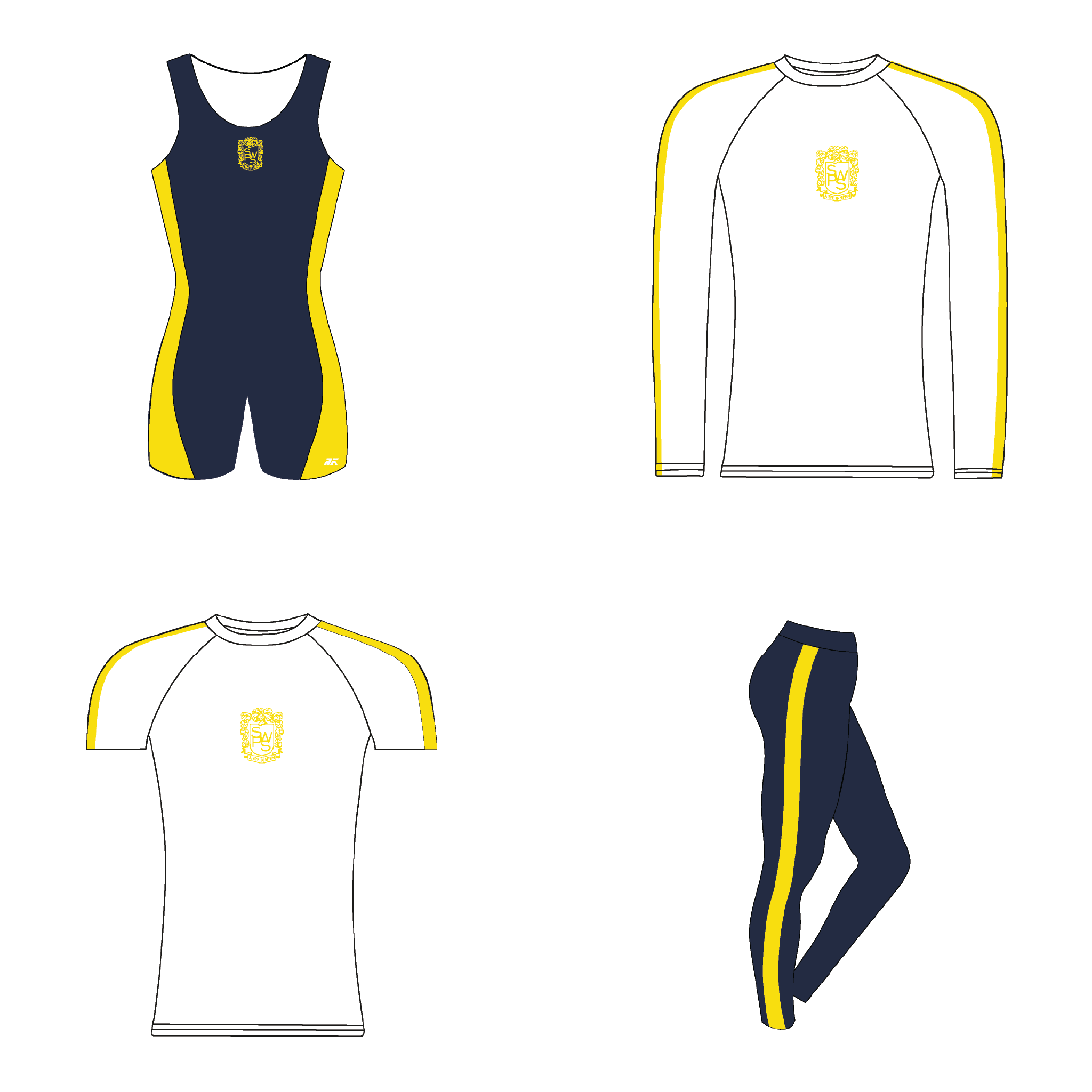 SWPSBC White Race Bundle