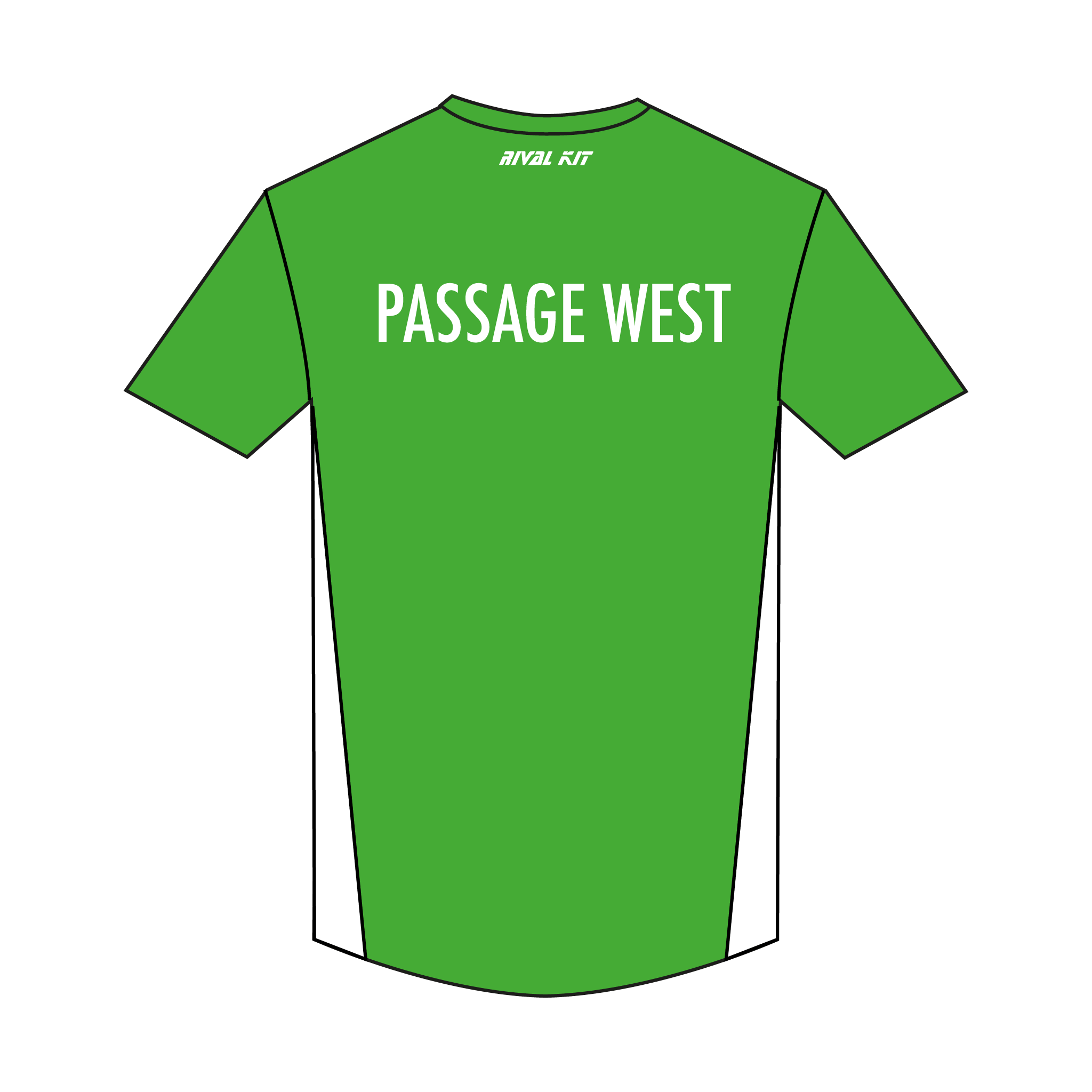 Passage West Rowing Club Bespoke Gym T-Shirt