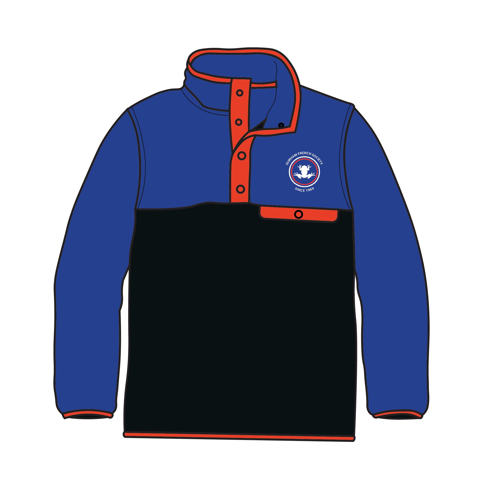 Durham French Society Pocket Fleece 3