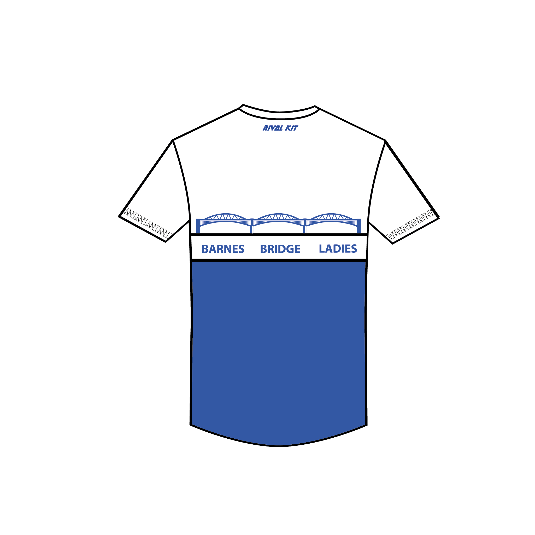 Barnes Bridge Ladies RC Bespoke Gym T-Shirt