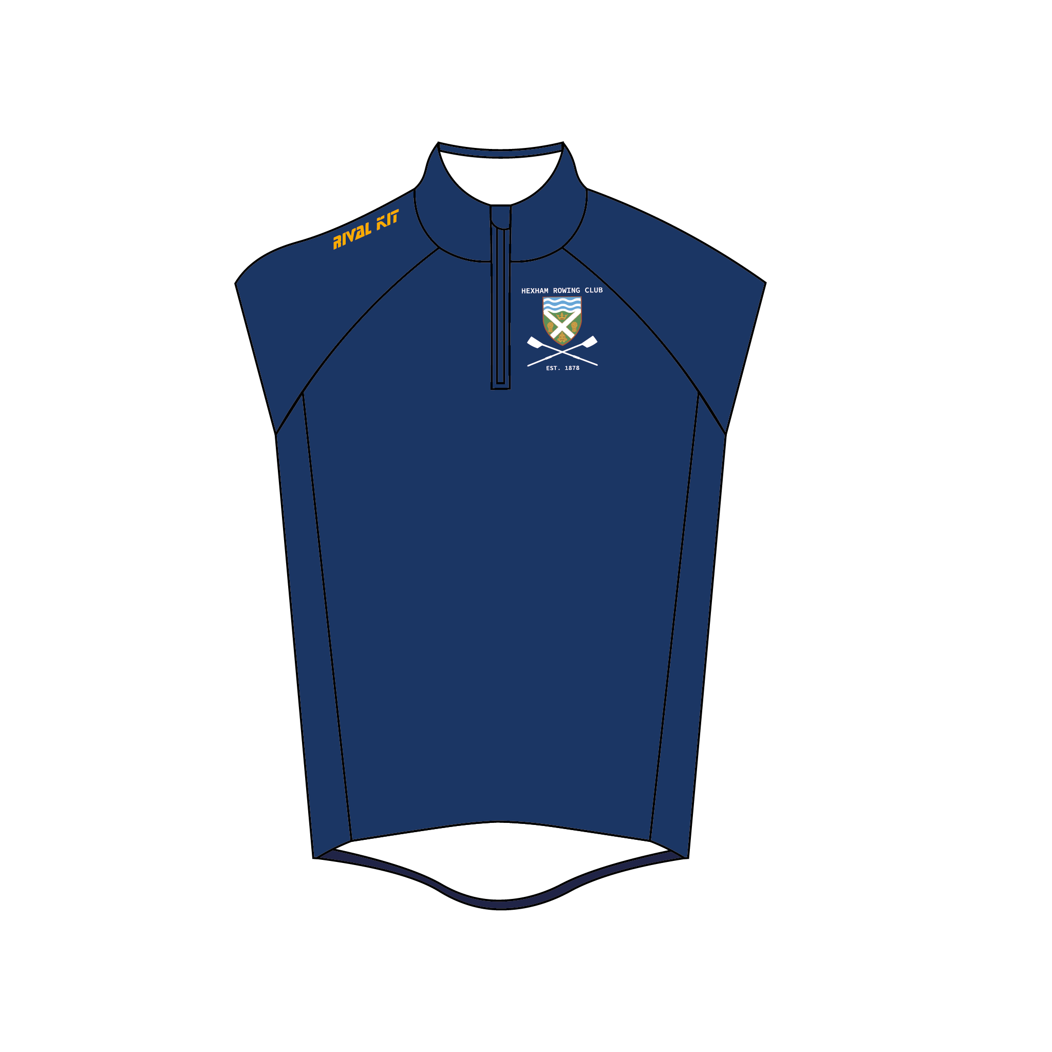 Hexham Rowing Club Splash Gilet
