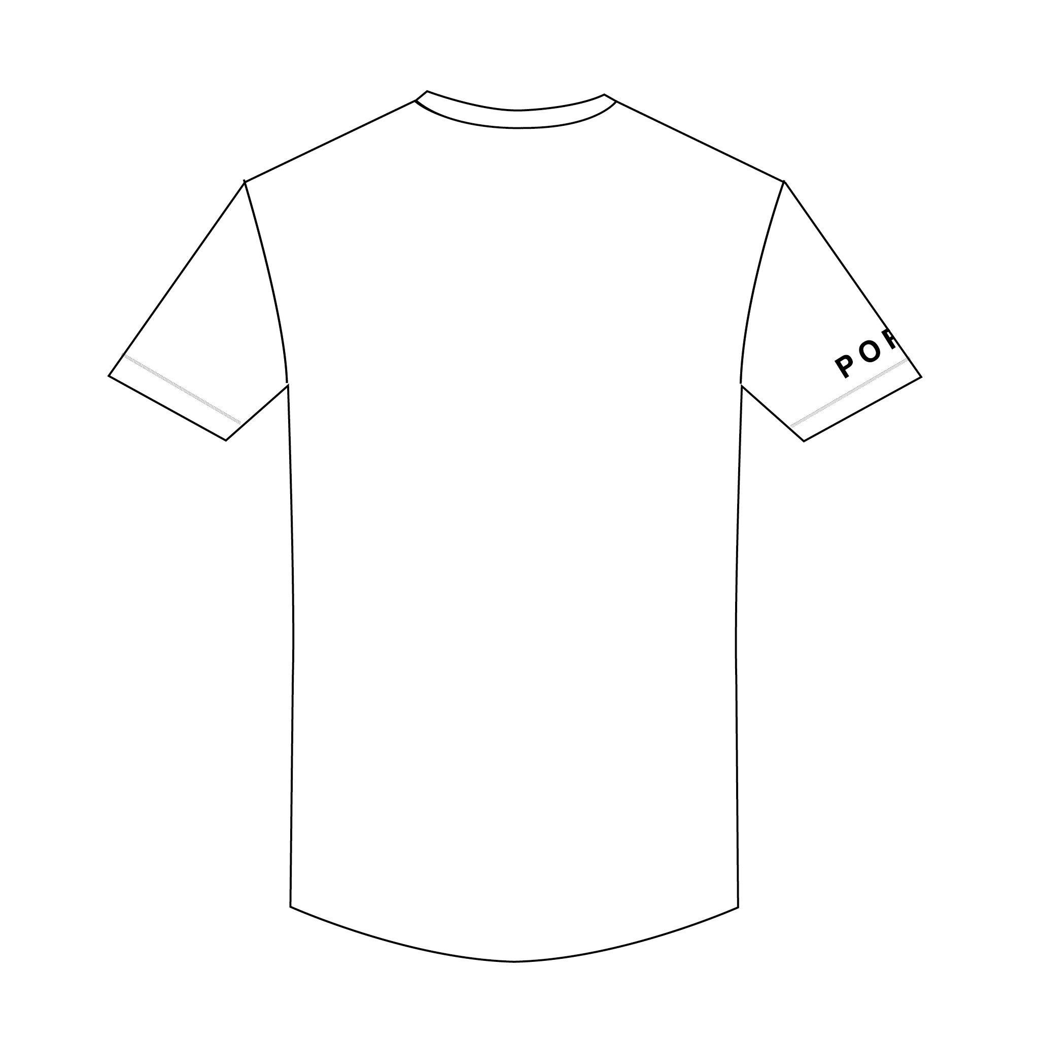 Portlethen & District Pipe Band White Casual T-Shirt