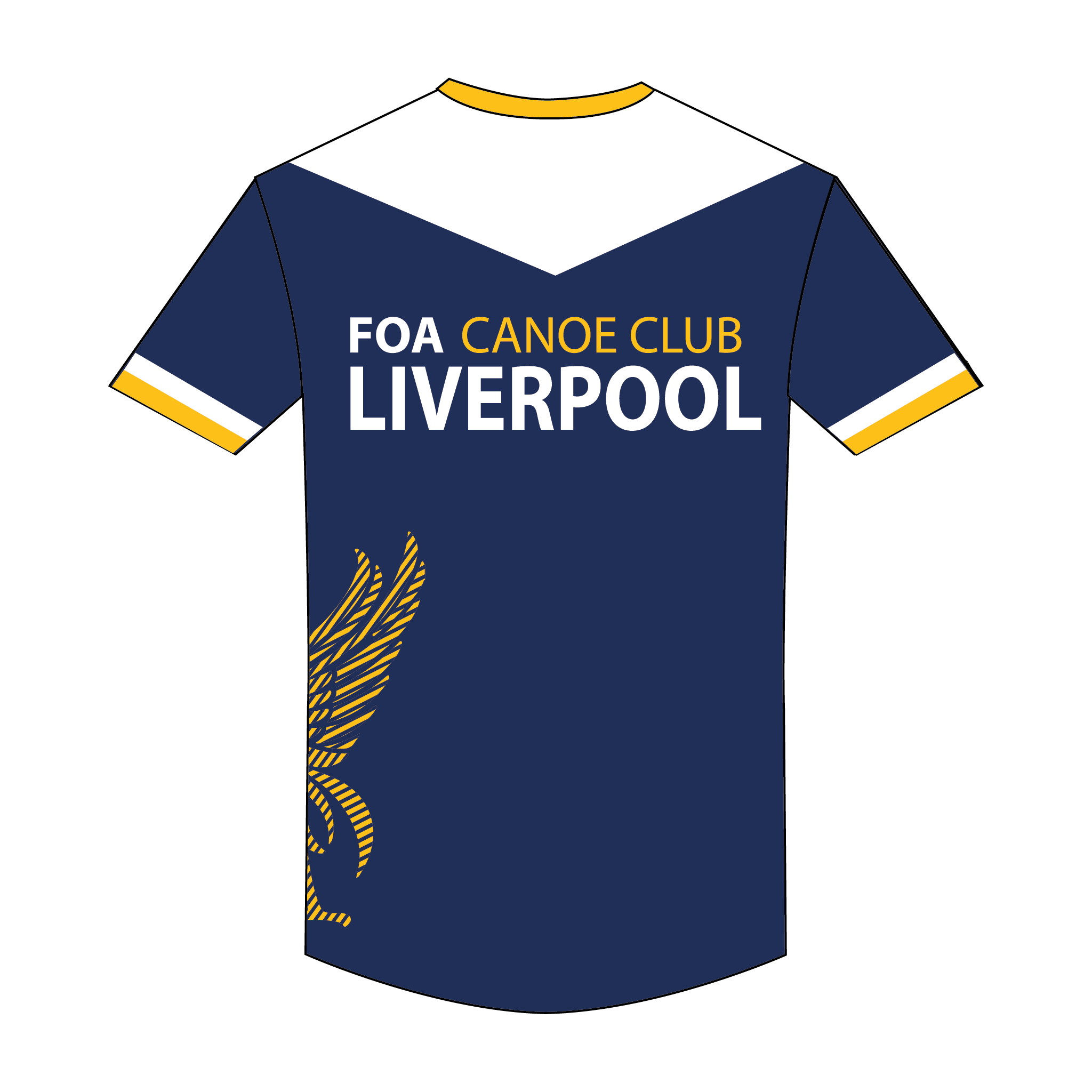 Friends of Allonby Canoe Club Liverpool Short Sleeve T-shirt