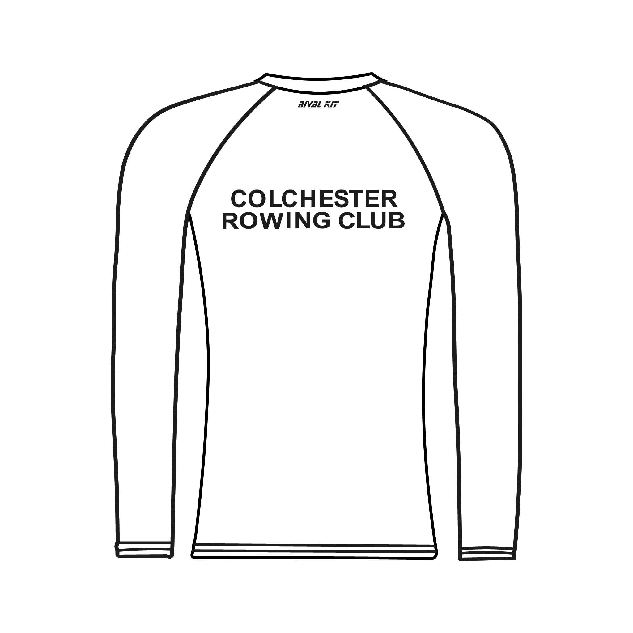 Colchester Rowing Club Long Sleeve Base Layer 2
