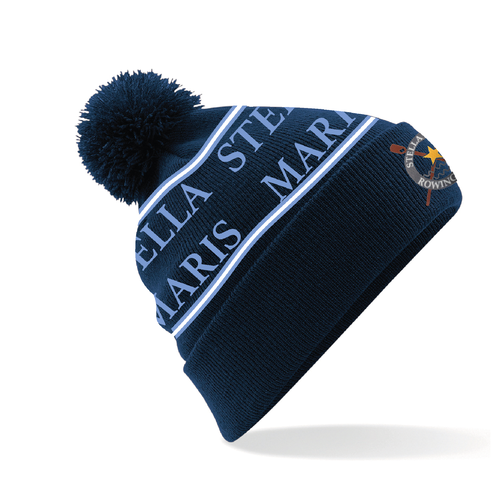 Stella Maris Rowing Club Bobble Hat 1