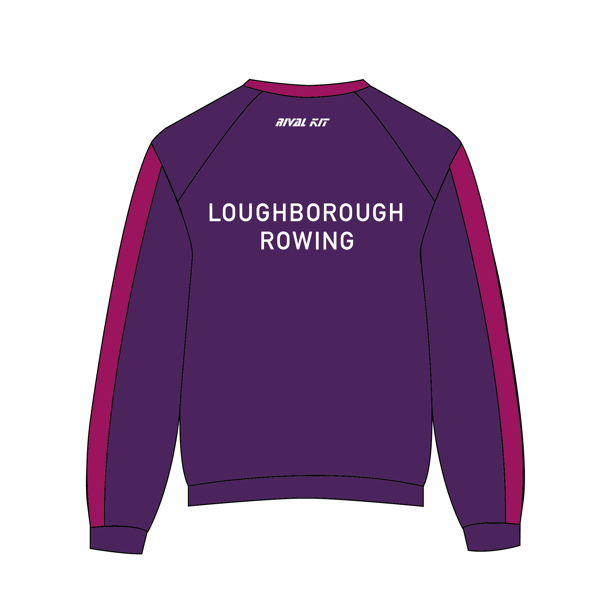 Loughborough Student’s Rowing Club Purple Sweatshirt