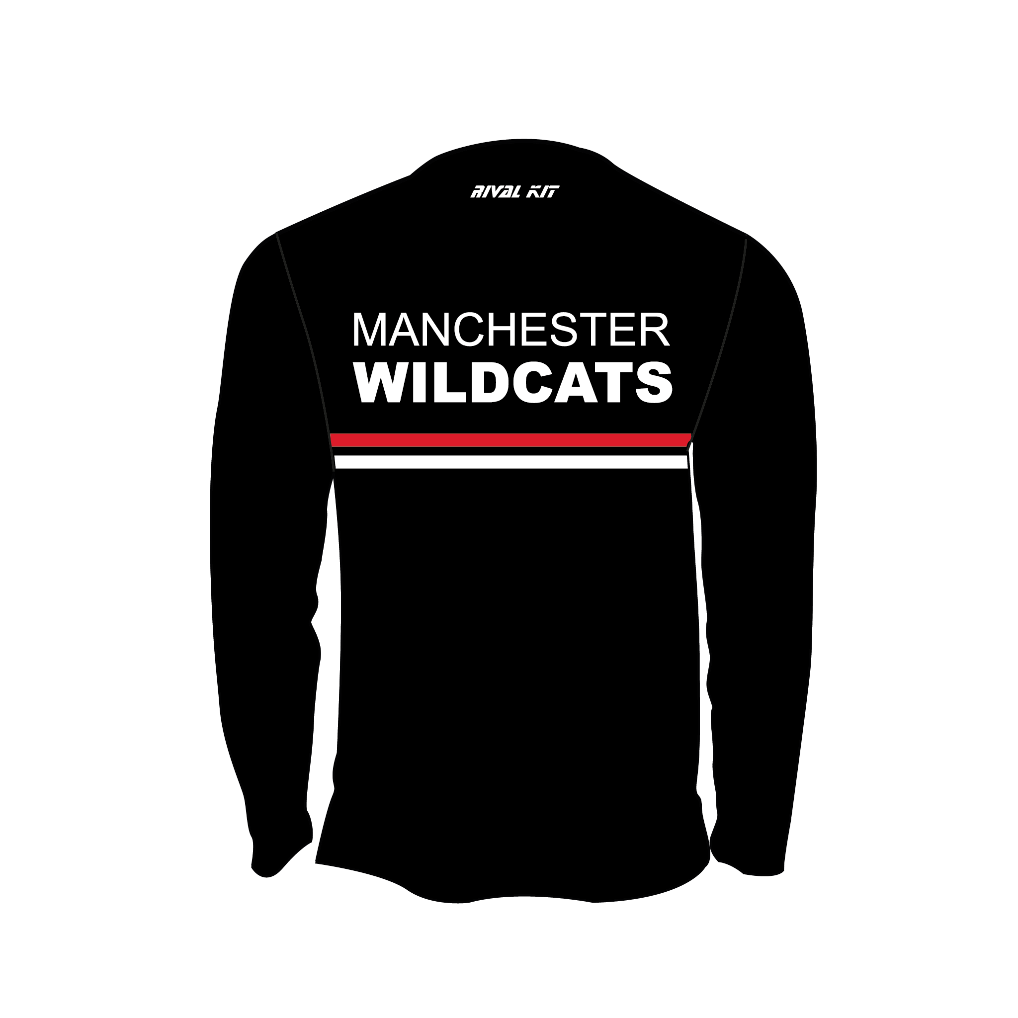 Manchester Wildcats Long Sleeve Gym T-shirt