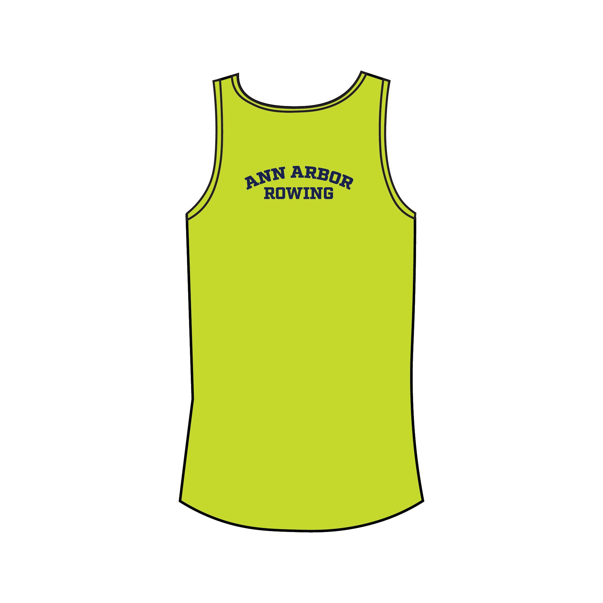 Ann Arbor Rowing Club Gym Vest 3