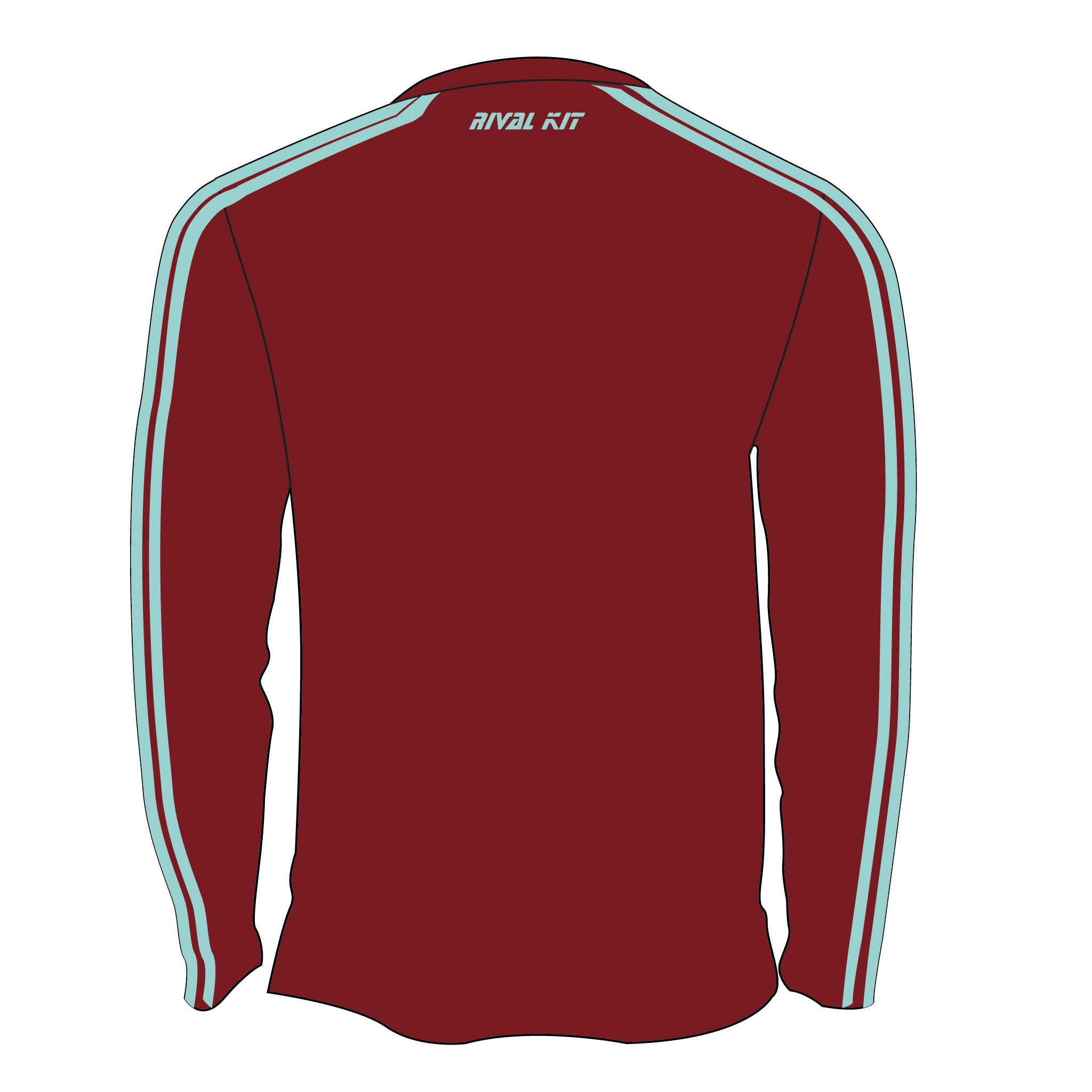 Eton Vikings Bespoke Long Sleeve Gym T-Shirt