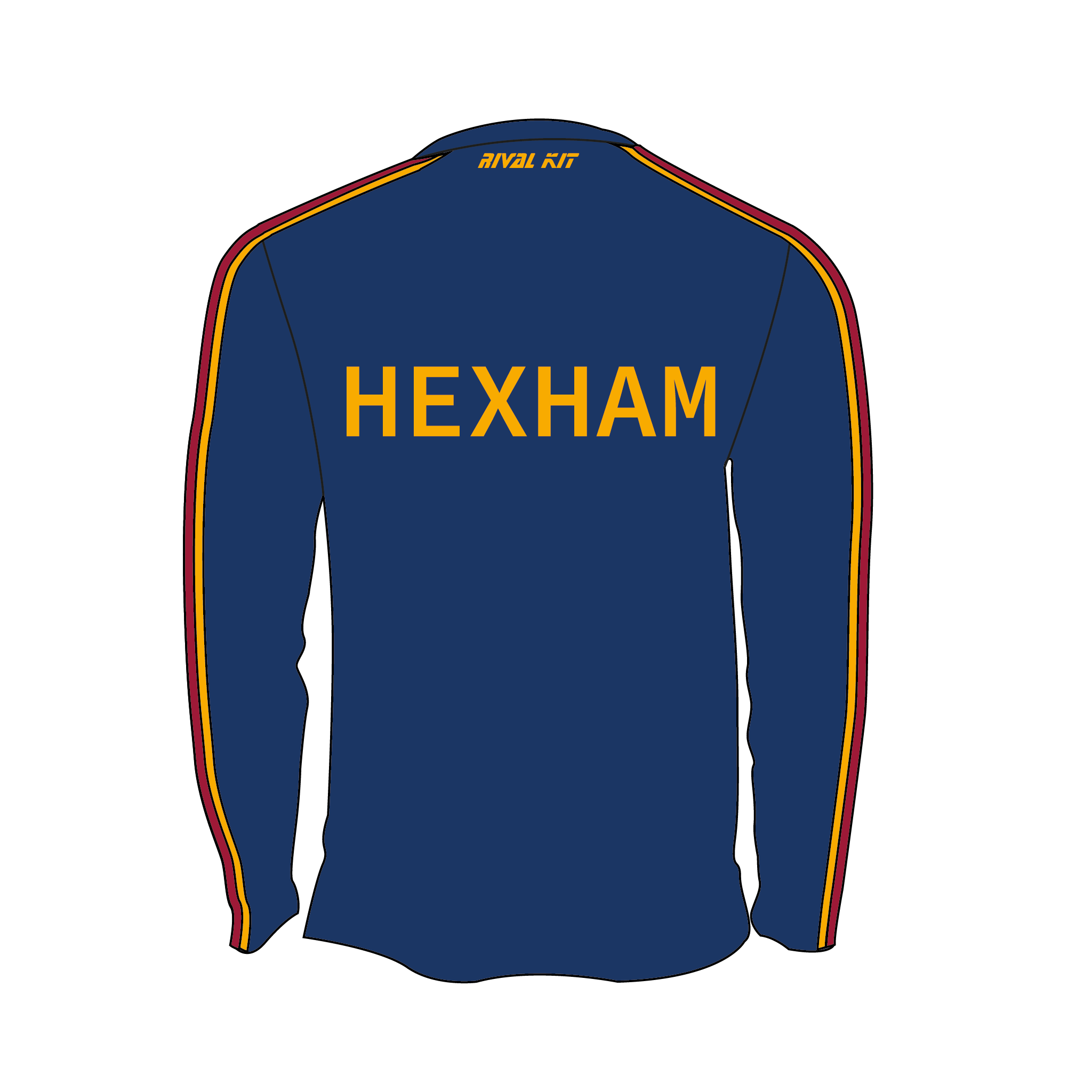 Hexham Rowing Club Bespoke Long Sleeve Gym T-Shirt