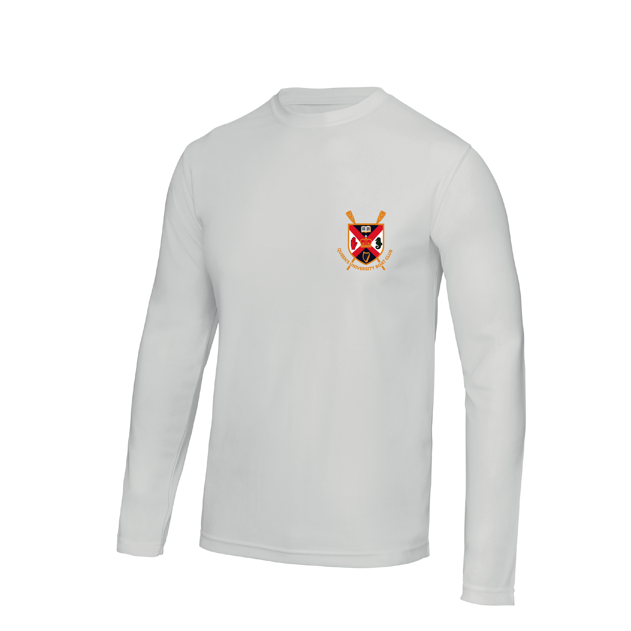 Queen's University Belfast Men's Boat Club Long Sleeve Gym T-Shirts