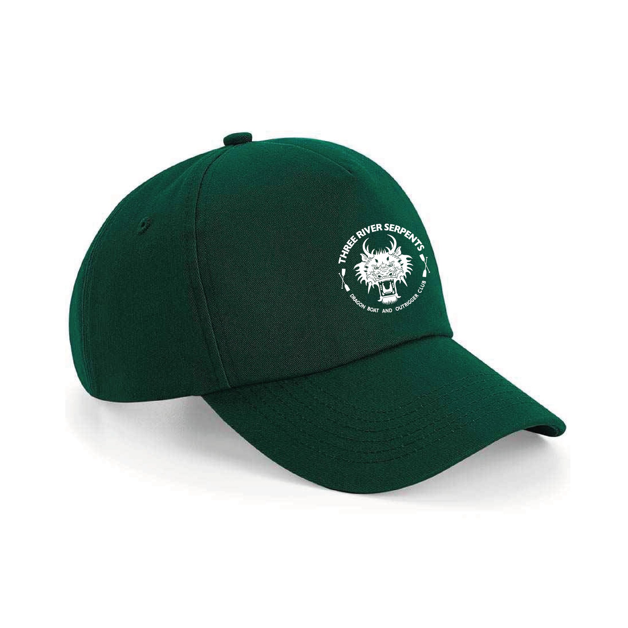Three River Serpents Green Cap