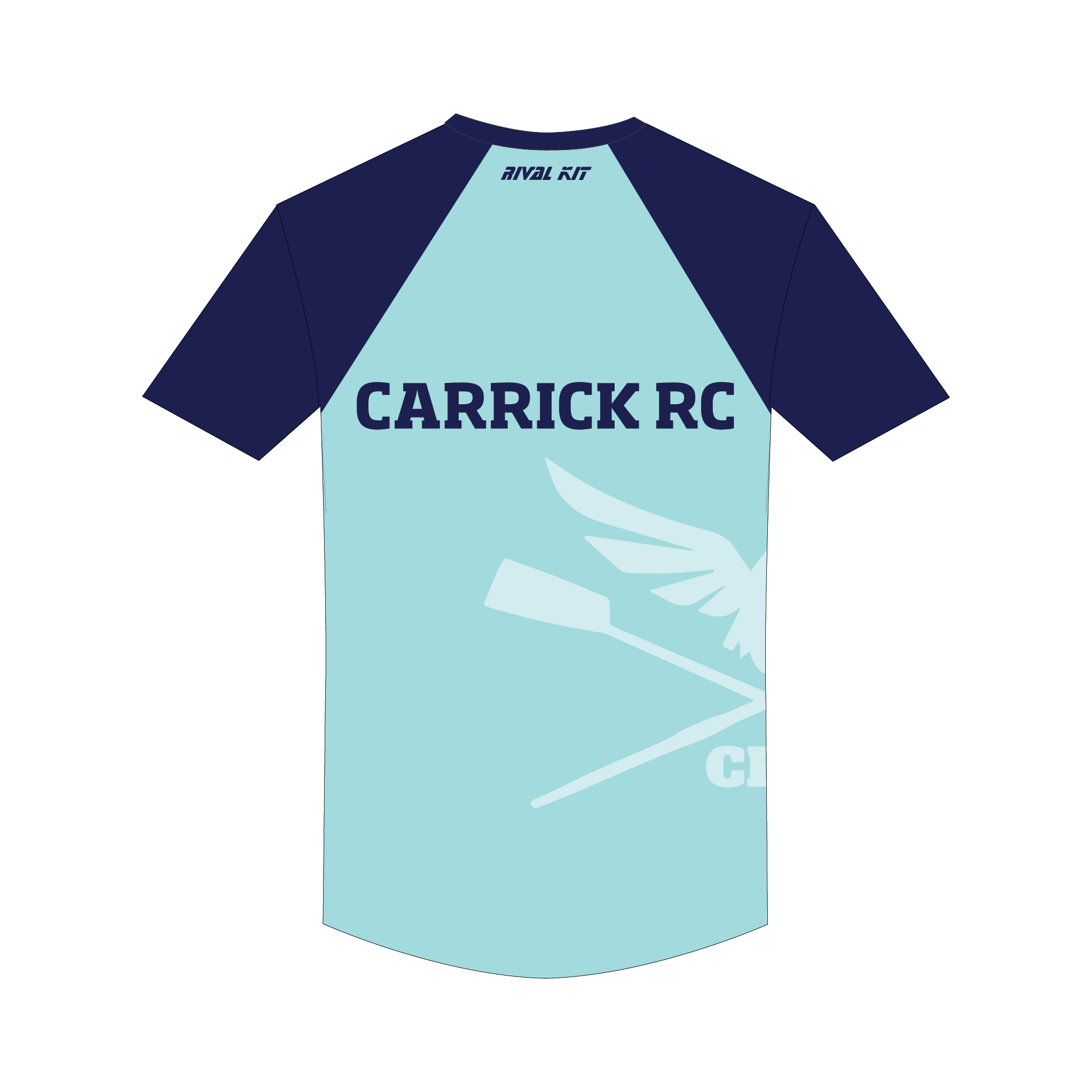 Carrick Rowing Club Short sleeve Gym T-shirt 2