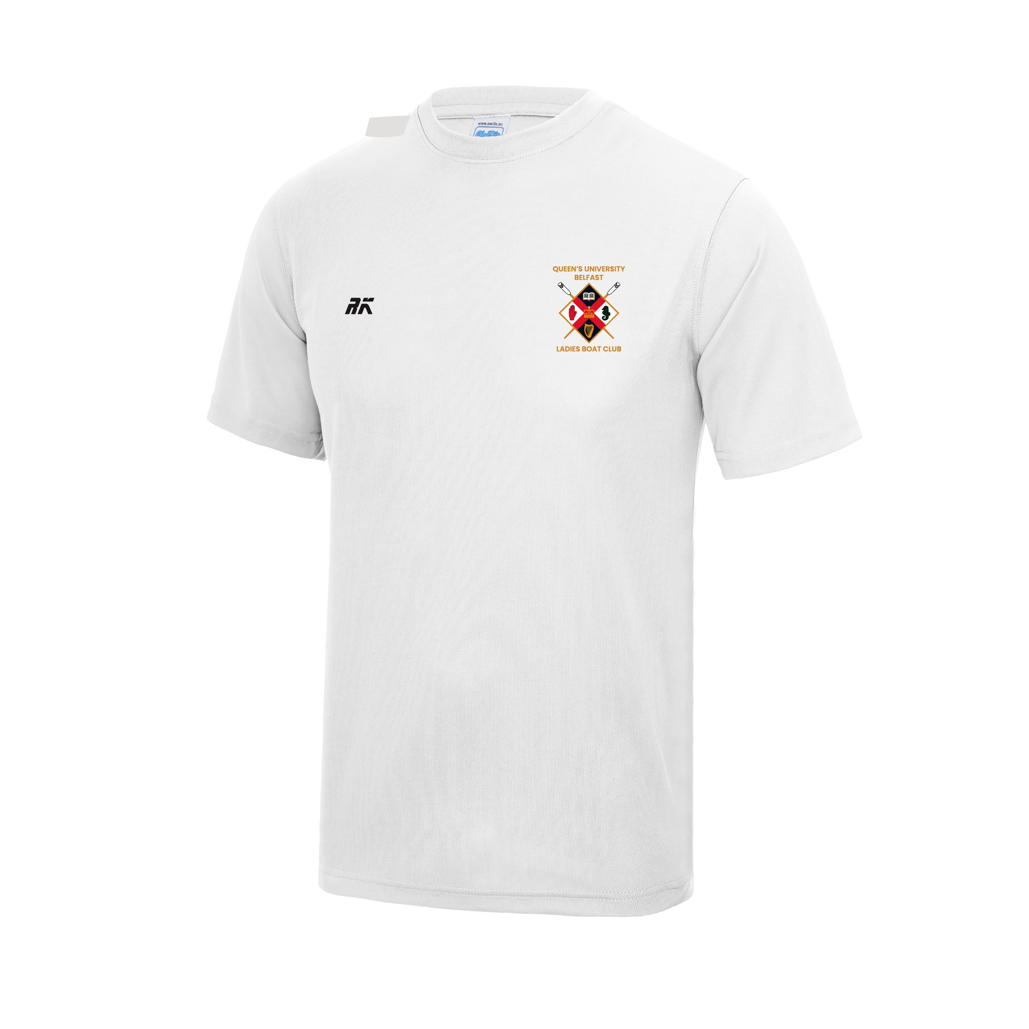 Queen's University Belfast Ladies Boat Club Short Sleeve Gym T-shirt