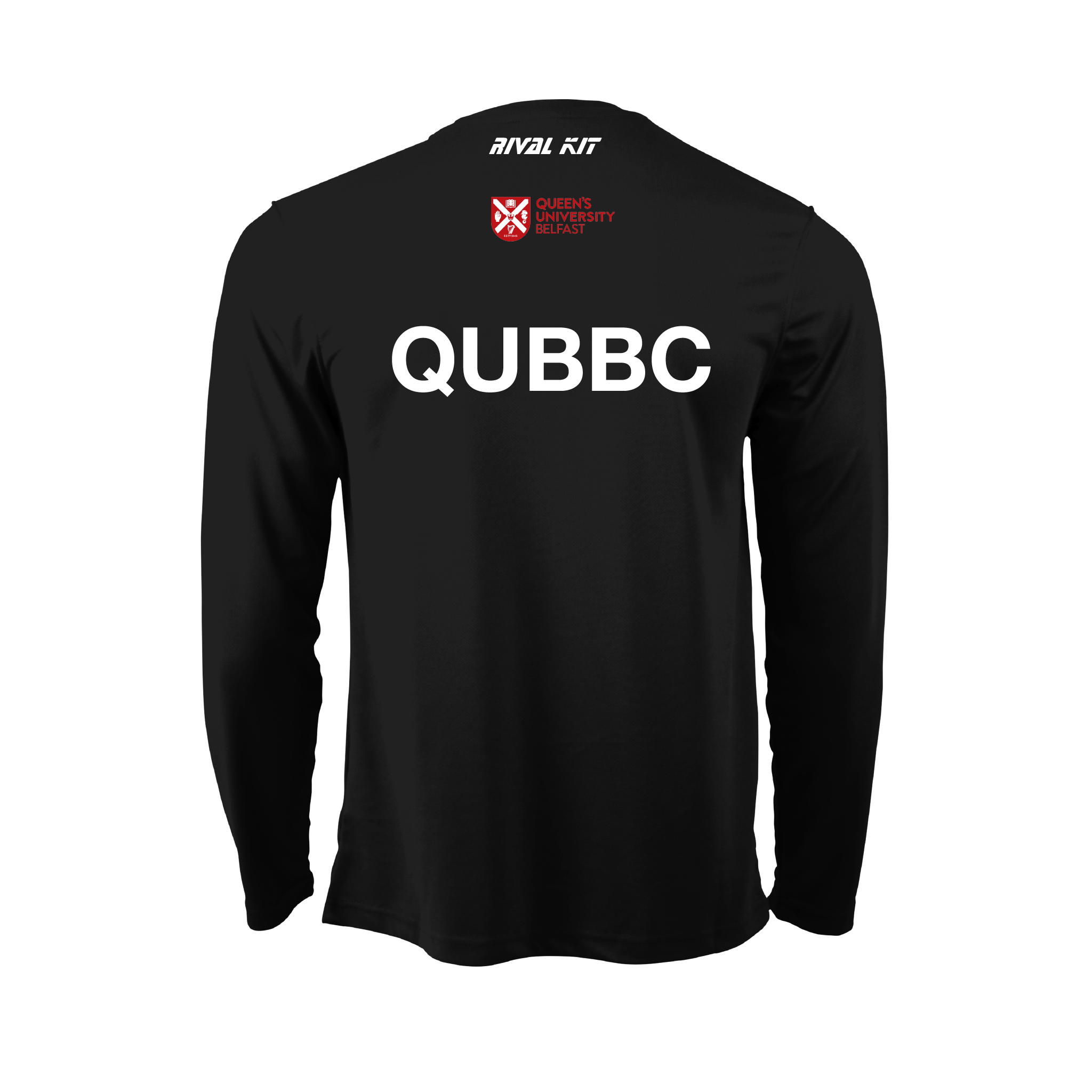 Queen's University Belfast Men's Boat Club Long Sleeve Gym T-Shirts