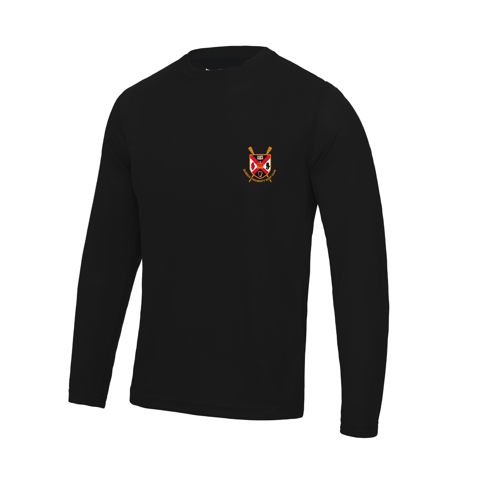 Queen's University Belfast Men's Boat Club Long Sleeve Gym T-Shirts
