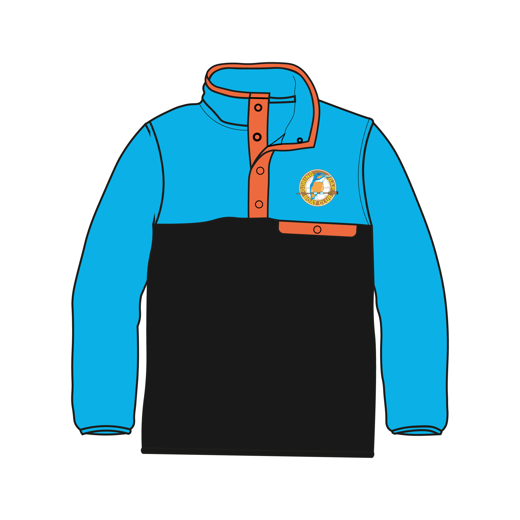 Goring Gap Boat Club Pocket Fleece