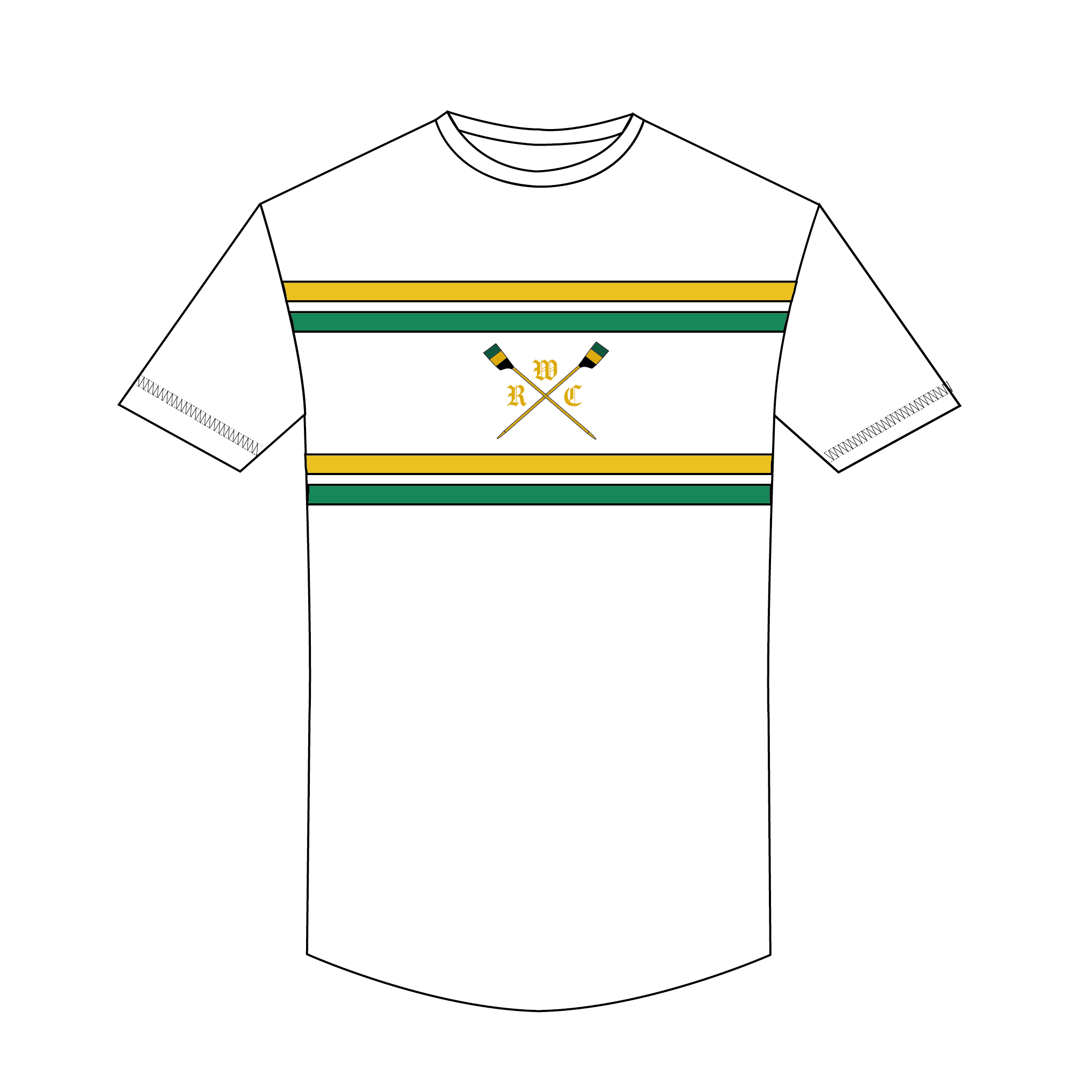 Walbrook RC White Training Bespoke Gym T-Shirt