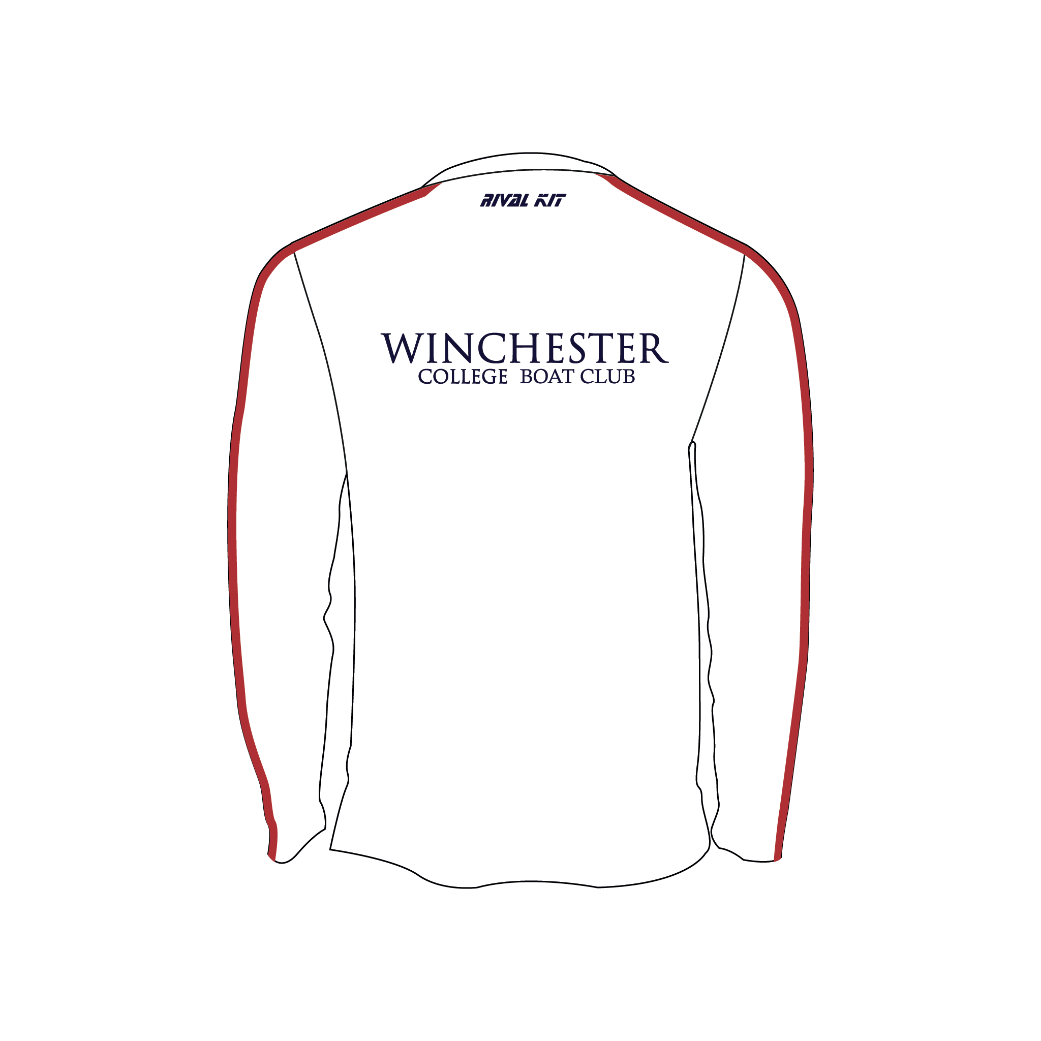Winchester College BC - Seniors Only - Long Sleeve Gym T-Shirt