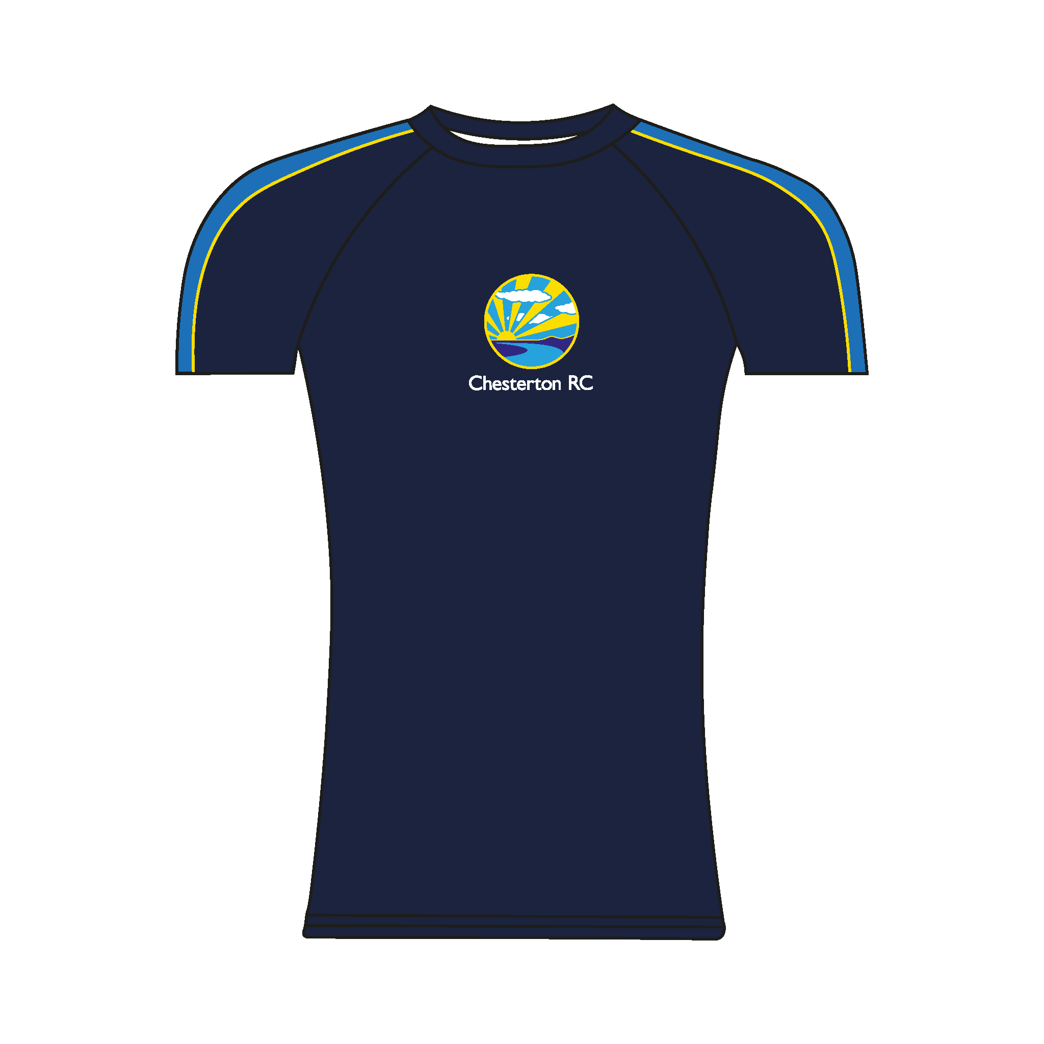 Chesterton Rowing Club Racing Short Sleeve Base-Layer