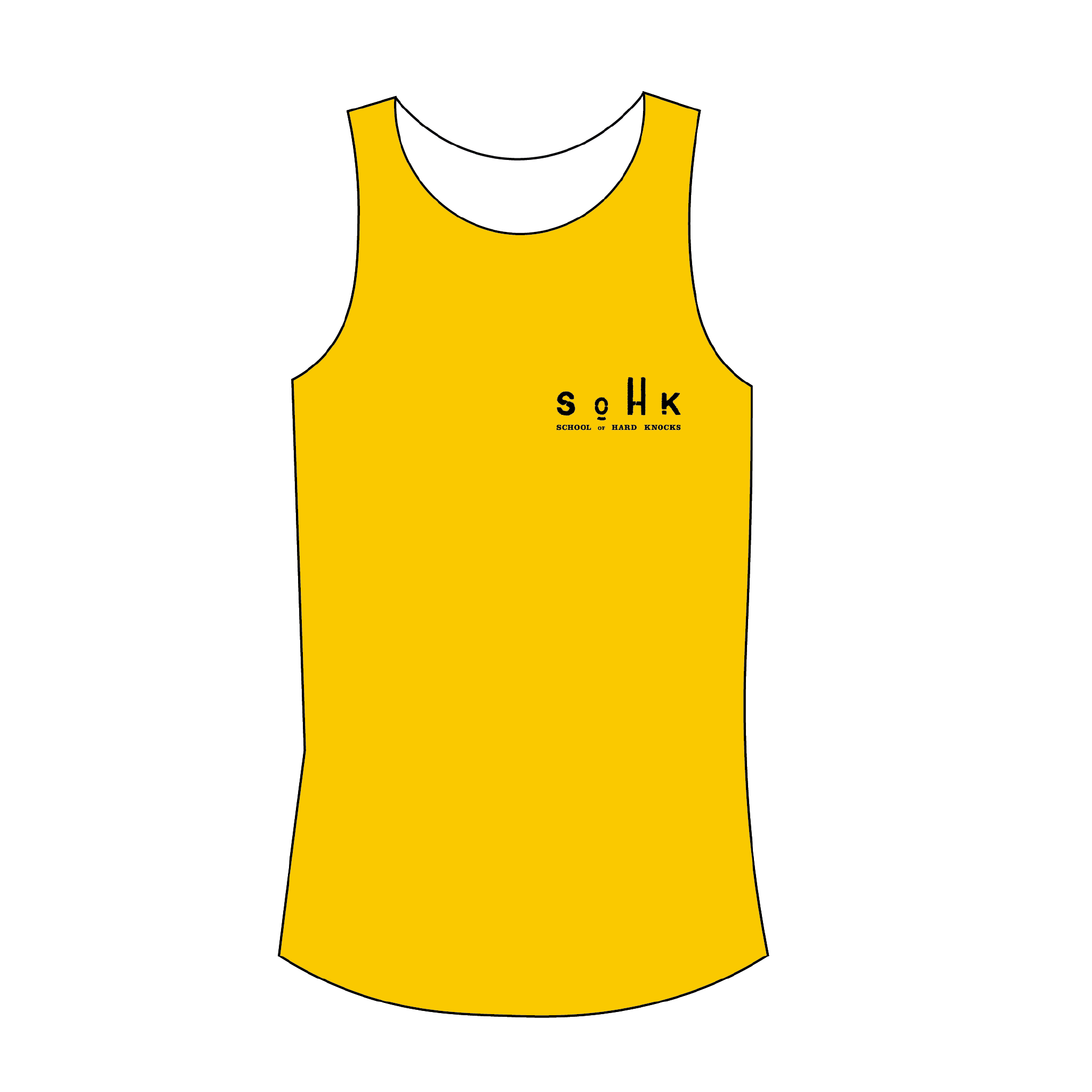 School of Hard Knocks Gym Vest