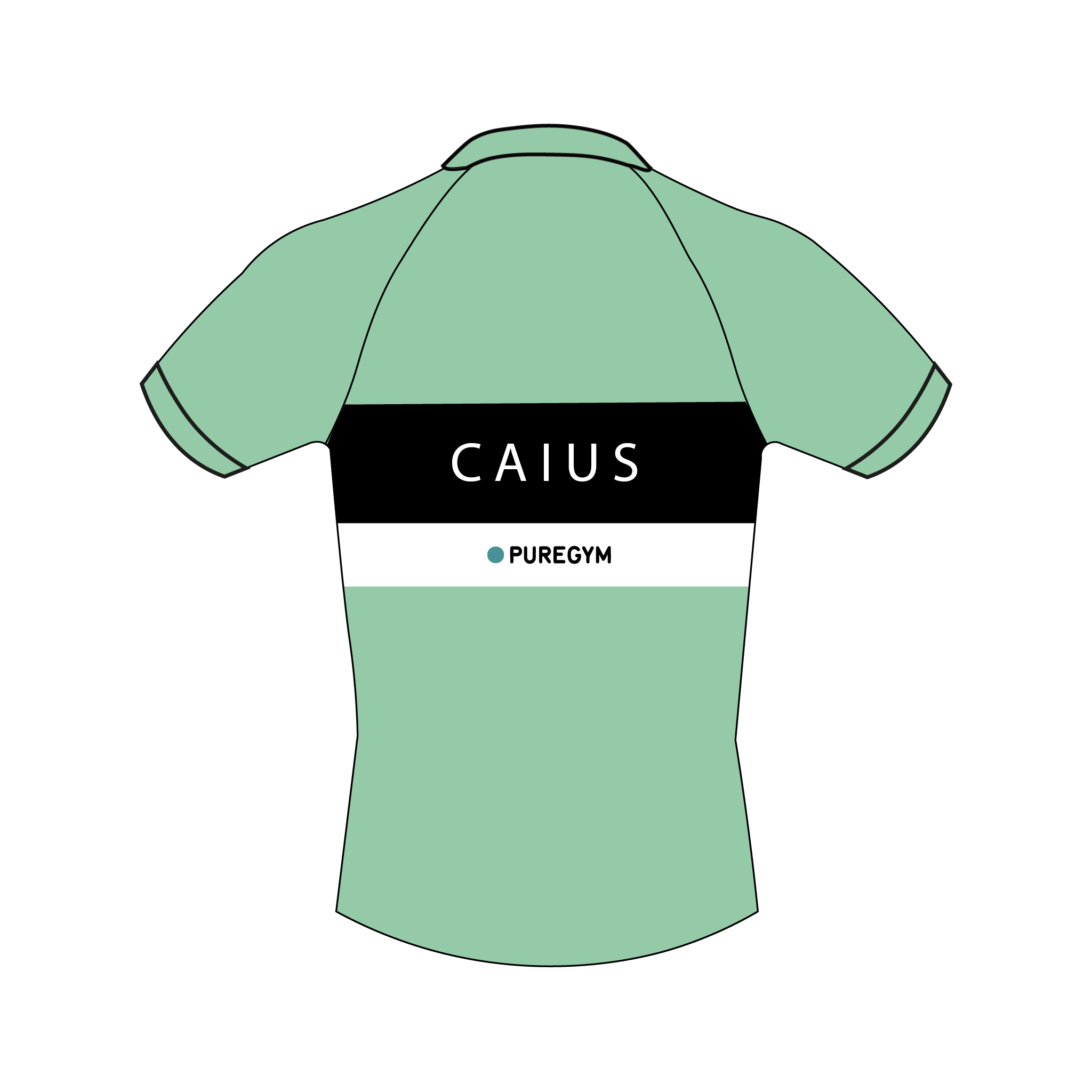 Caius Boat Club Green Zephyr