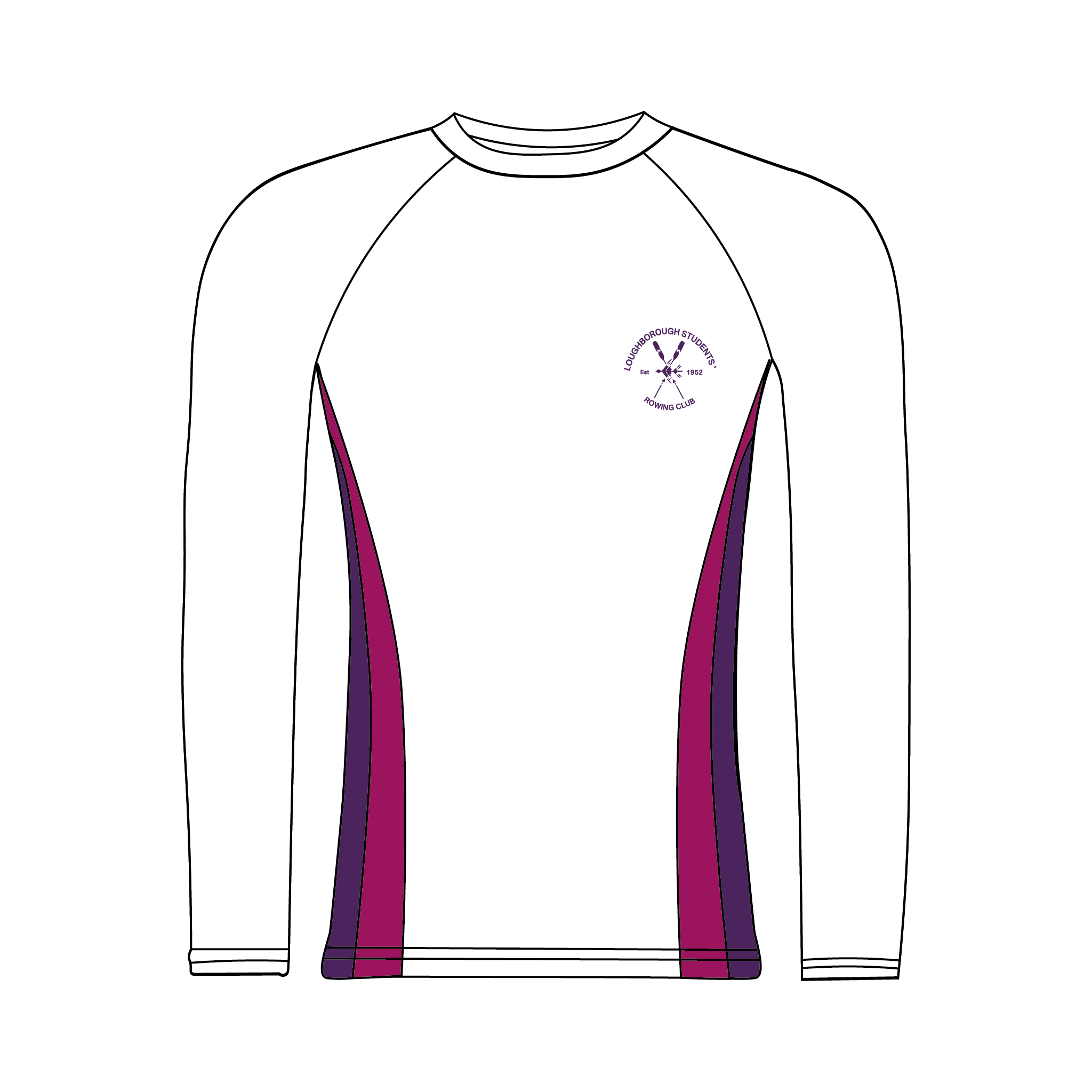 Loughborough Student’s Rowing Club Long Sleeve Baselayer